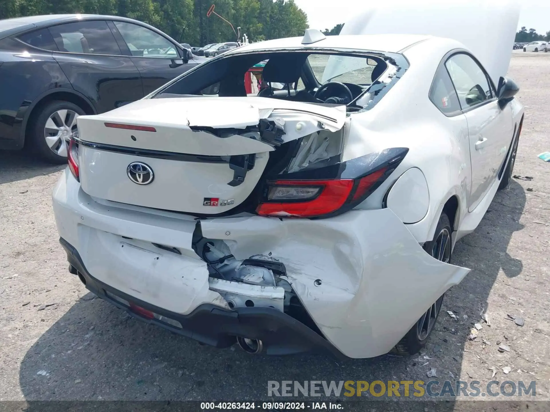 6 fotografías del automóvil dañado JF1ZNBC11P8761923 TOYOTA GR86 2023