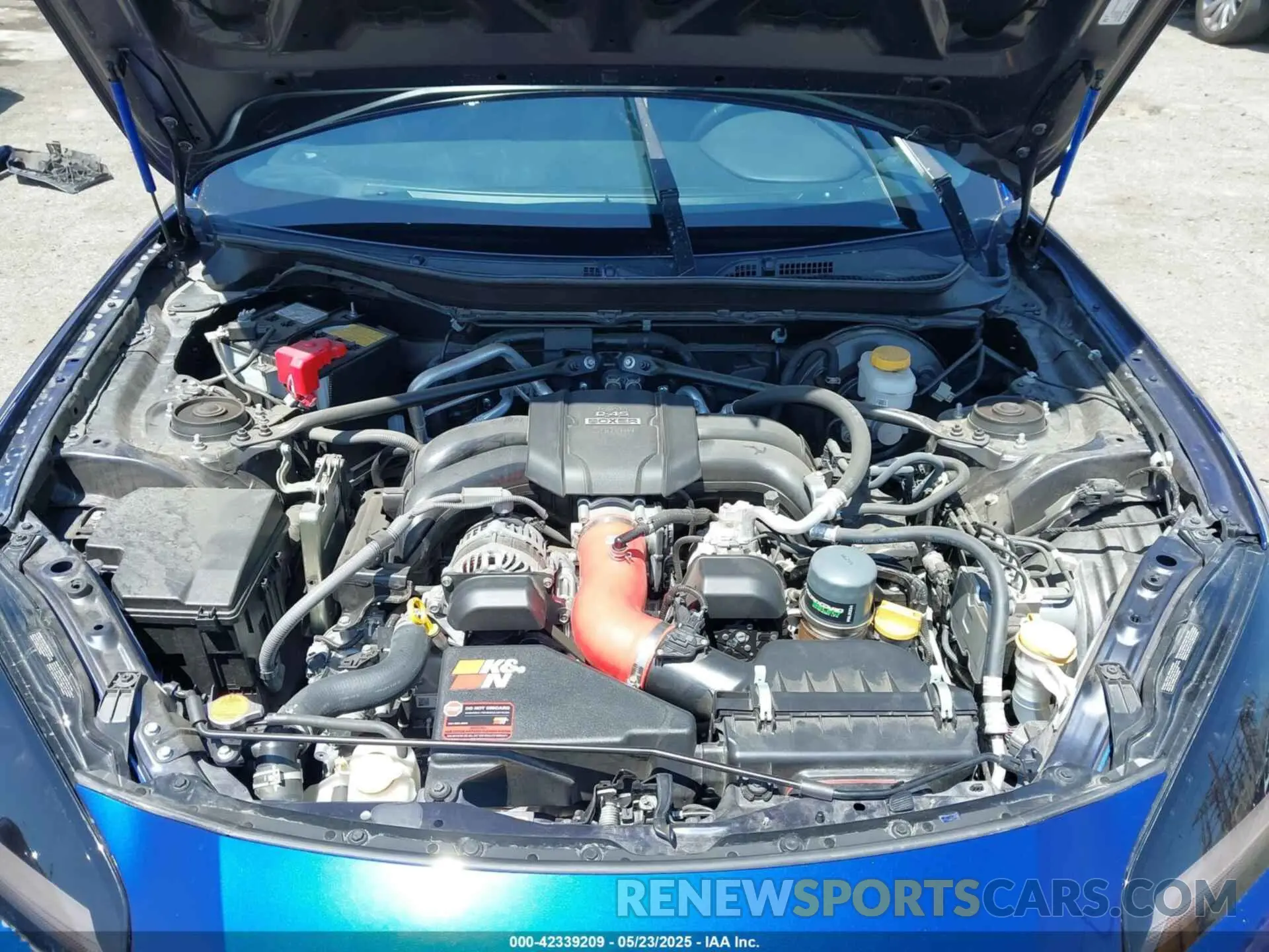 10 fotografías del automóvil dañado JF1ZNBC13P8758103 TOYOTA GR86 2023