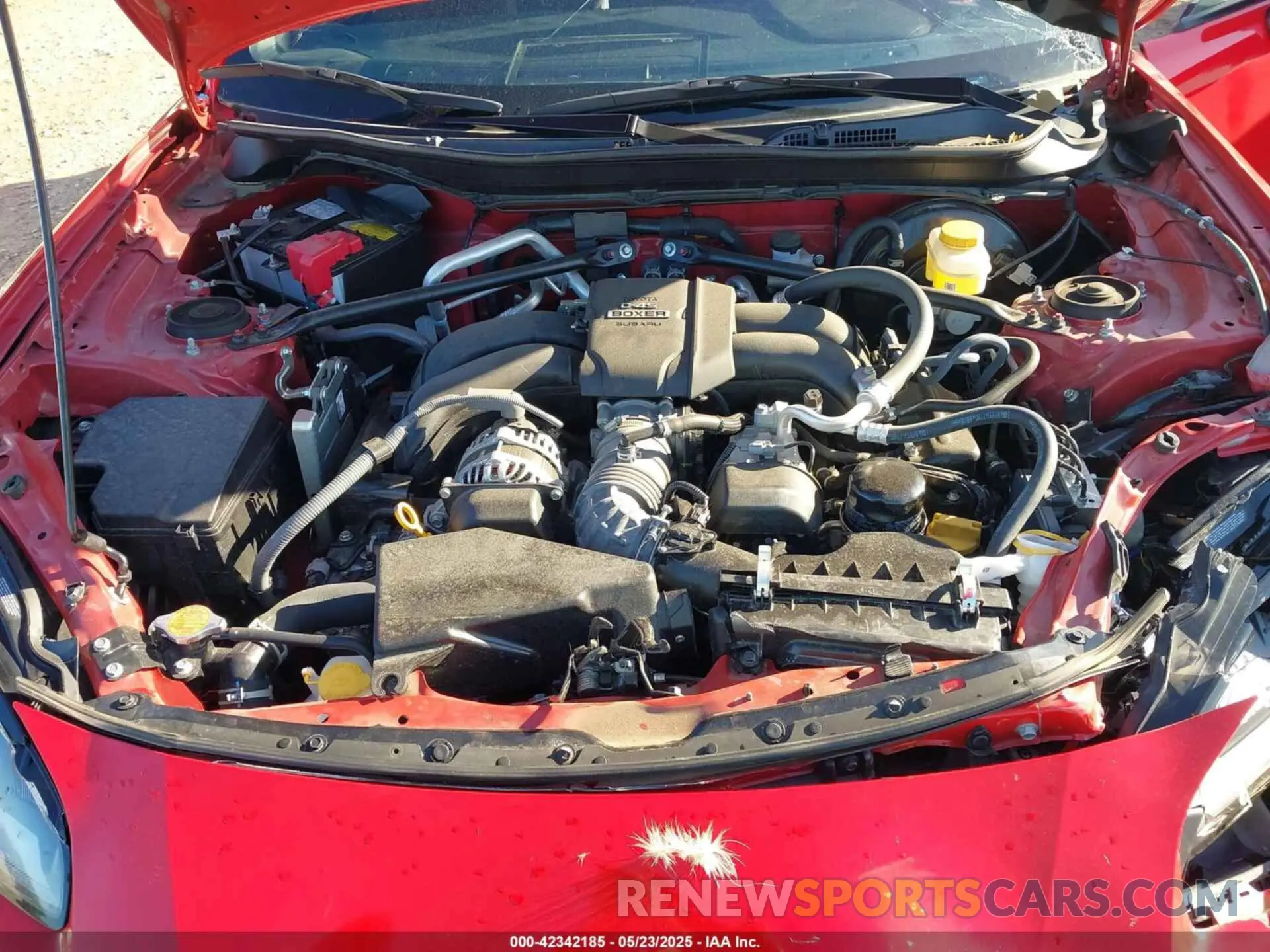 10 fotografías del automóvil dañado JF1ZNBE11P9760973 TOYOTA GR86 2023