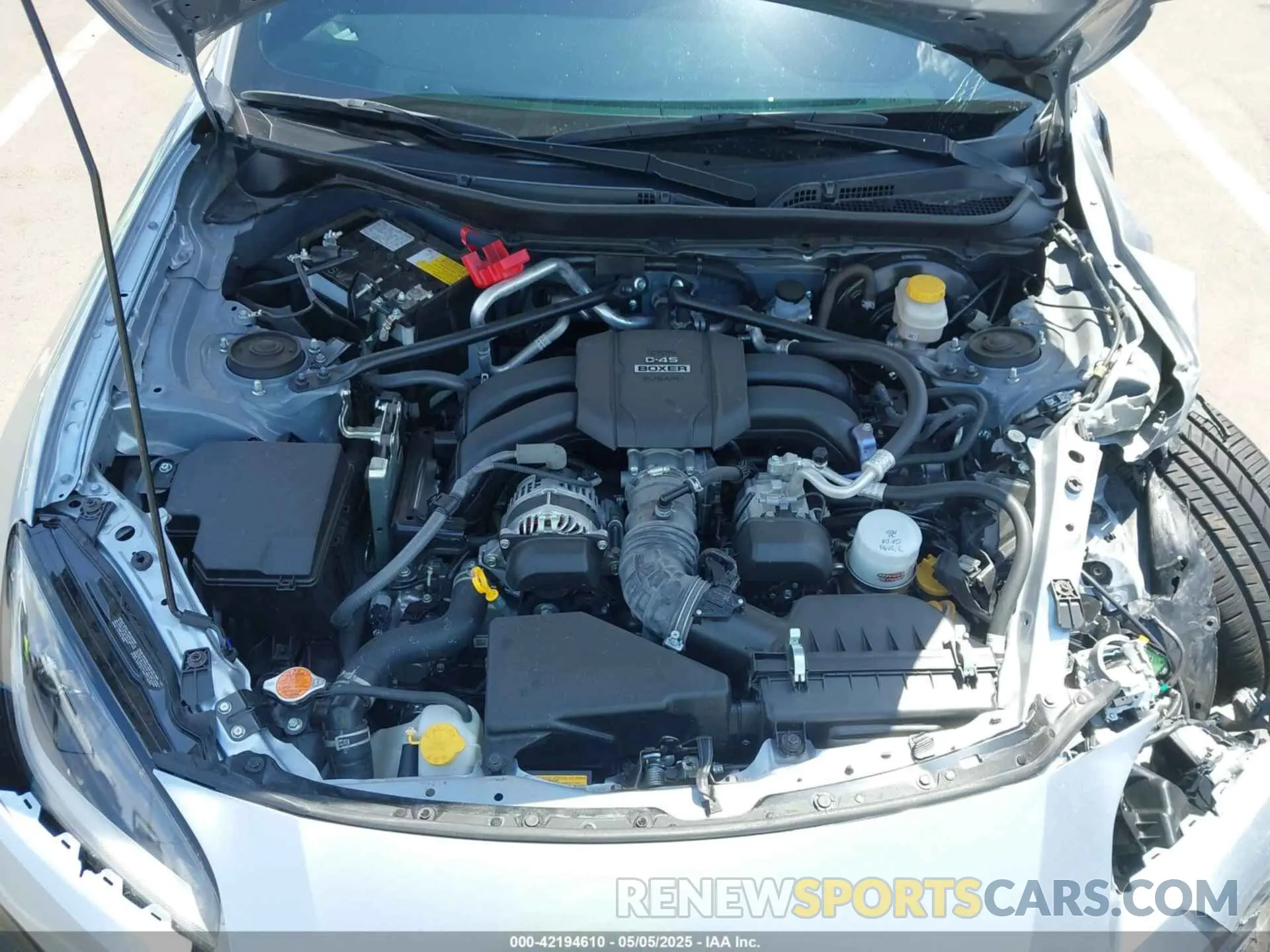 10 fotografías del automóvil dañado JF1ZNBE15P9765366 TOYOTA GR86 2023