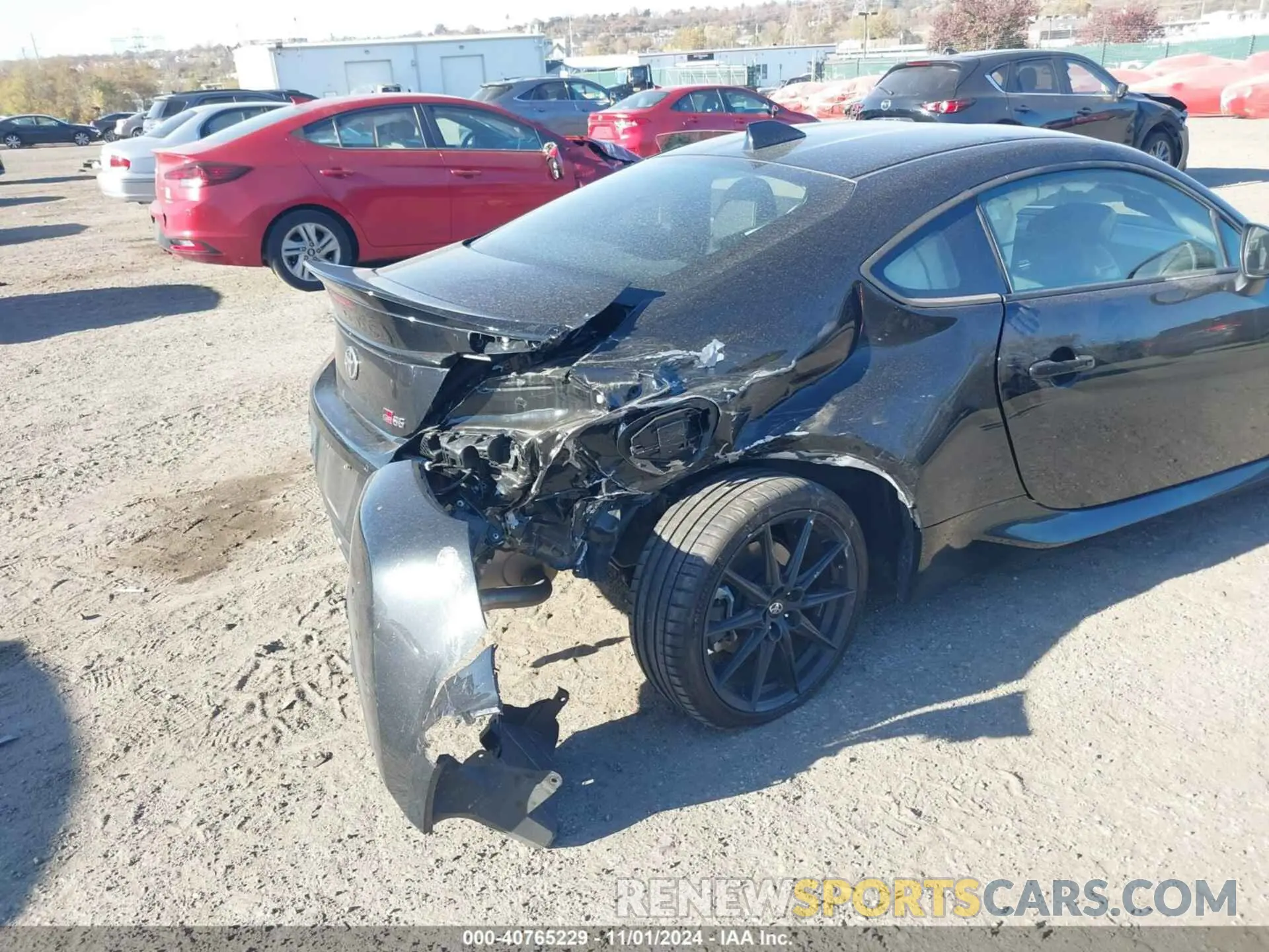 6 fotografías del automóvil dañado JF1ZNBF10P8763738 TOYOTA GR86 2023