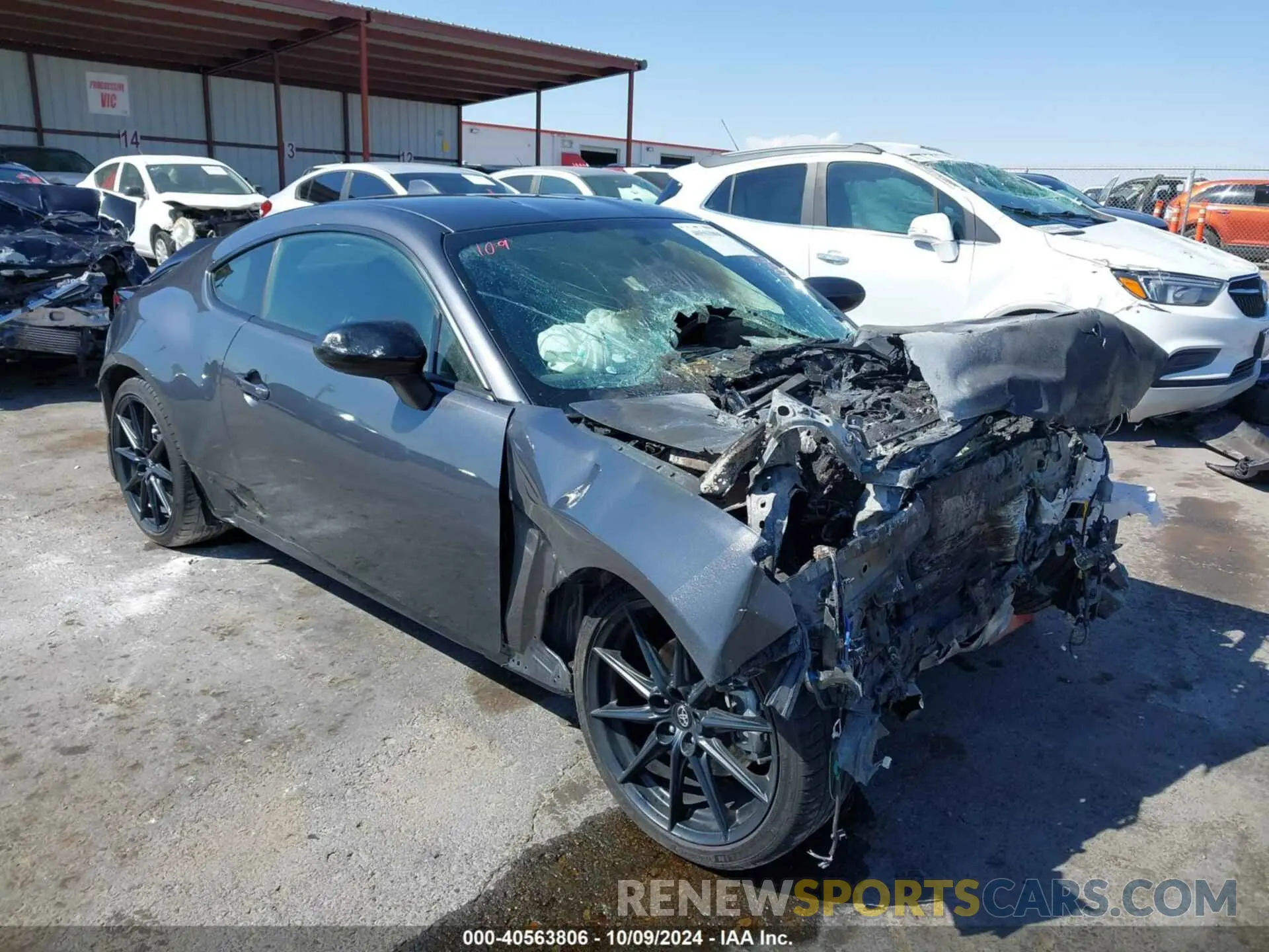 1 fotografías del automóvil dañado JF1ZNBF15P8766179 TOYOTA GR86 2023