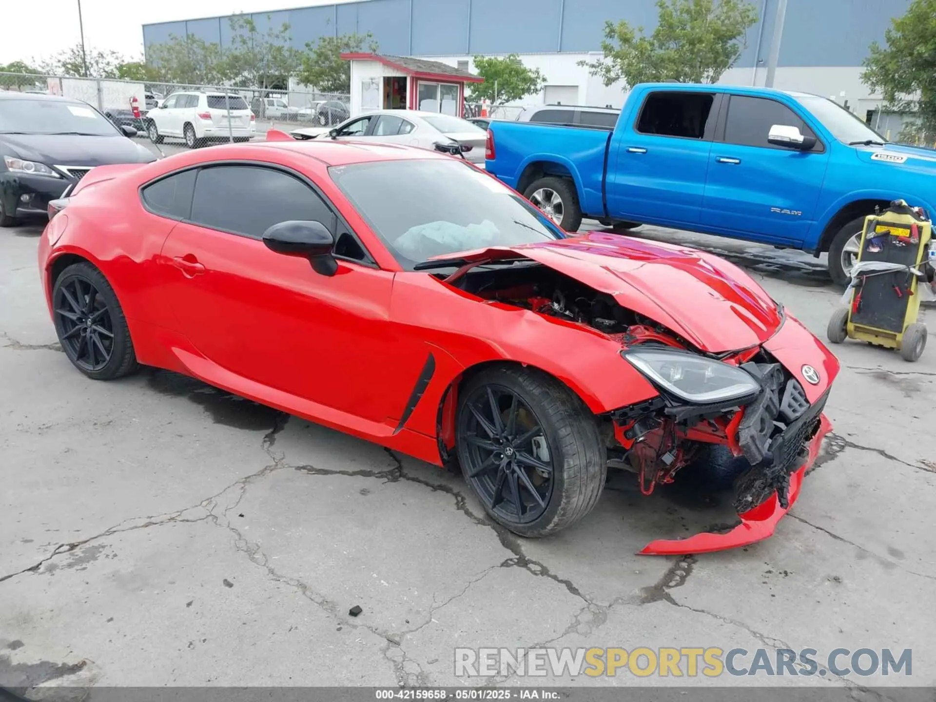 1 fotografías del automóvil dañado JF1ZNBF17P8765082 TOYOTA GR86 2023