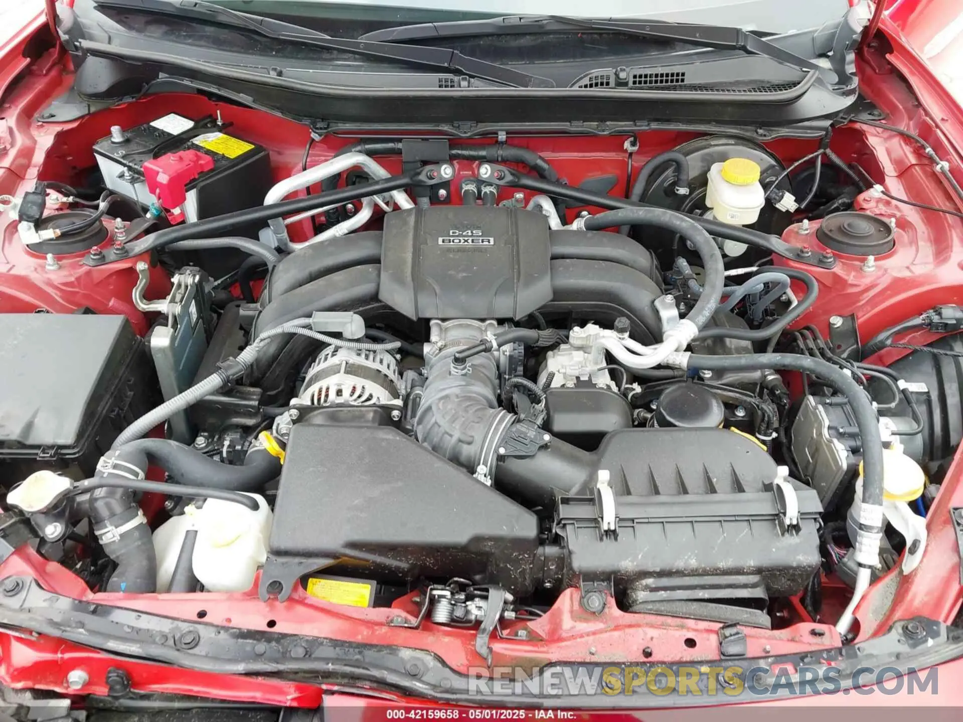10 fotografías del automóvil dañado JF1ZNBF17P8765082 TOYOTA GR86 2023