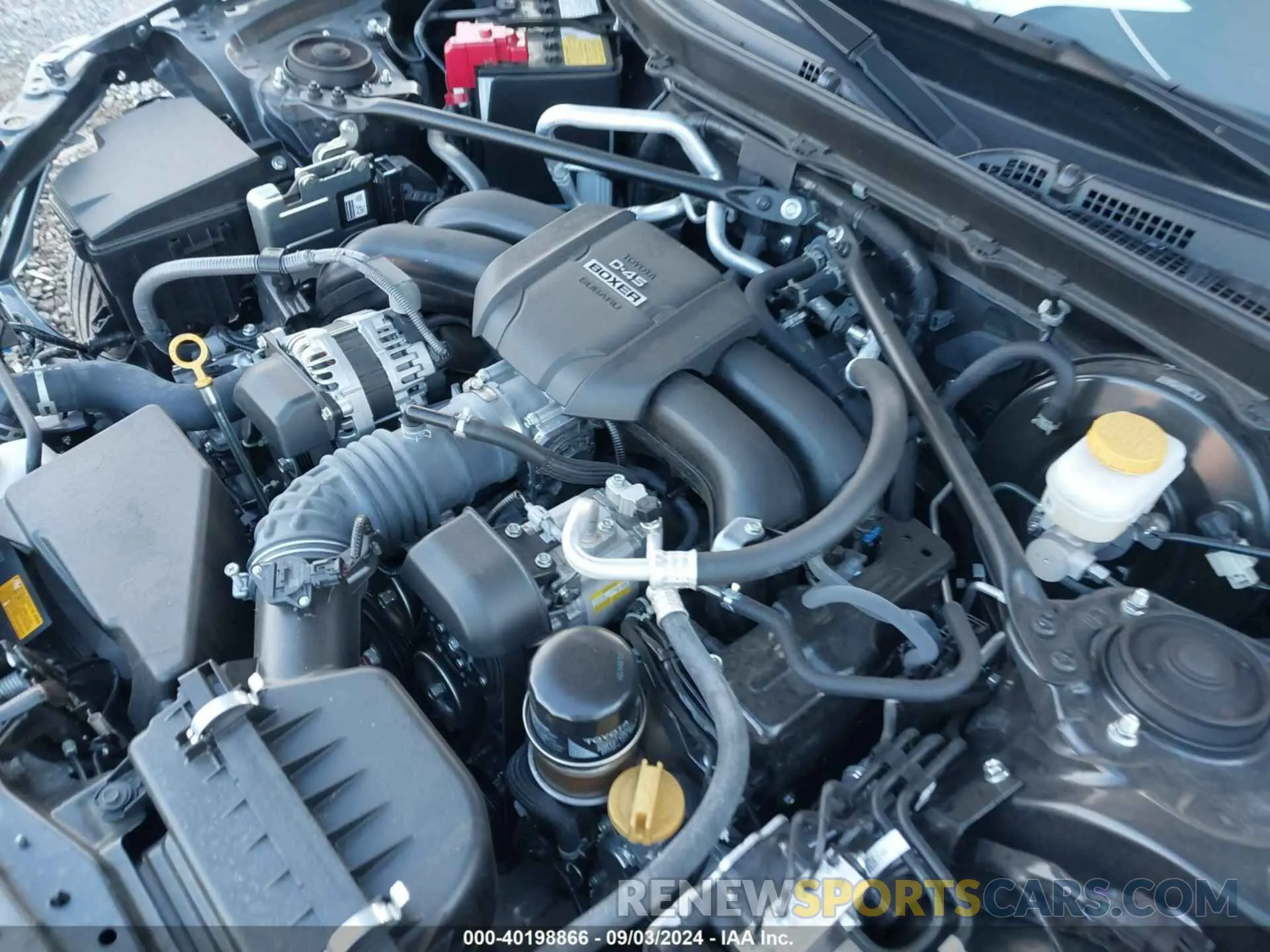 10 fotografías del automóvil dañado JF1ZNBF1XP8758711 TOYOTA GR86 2023
