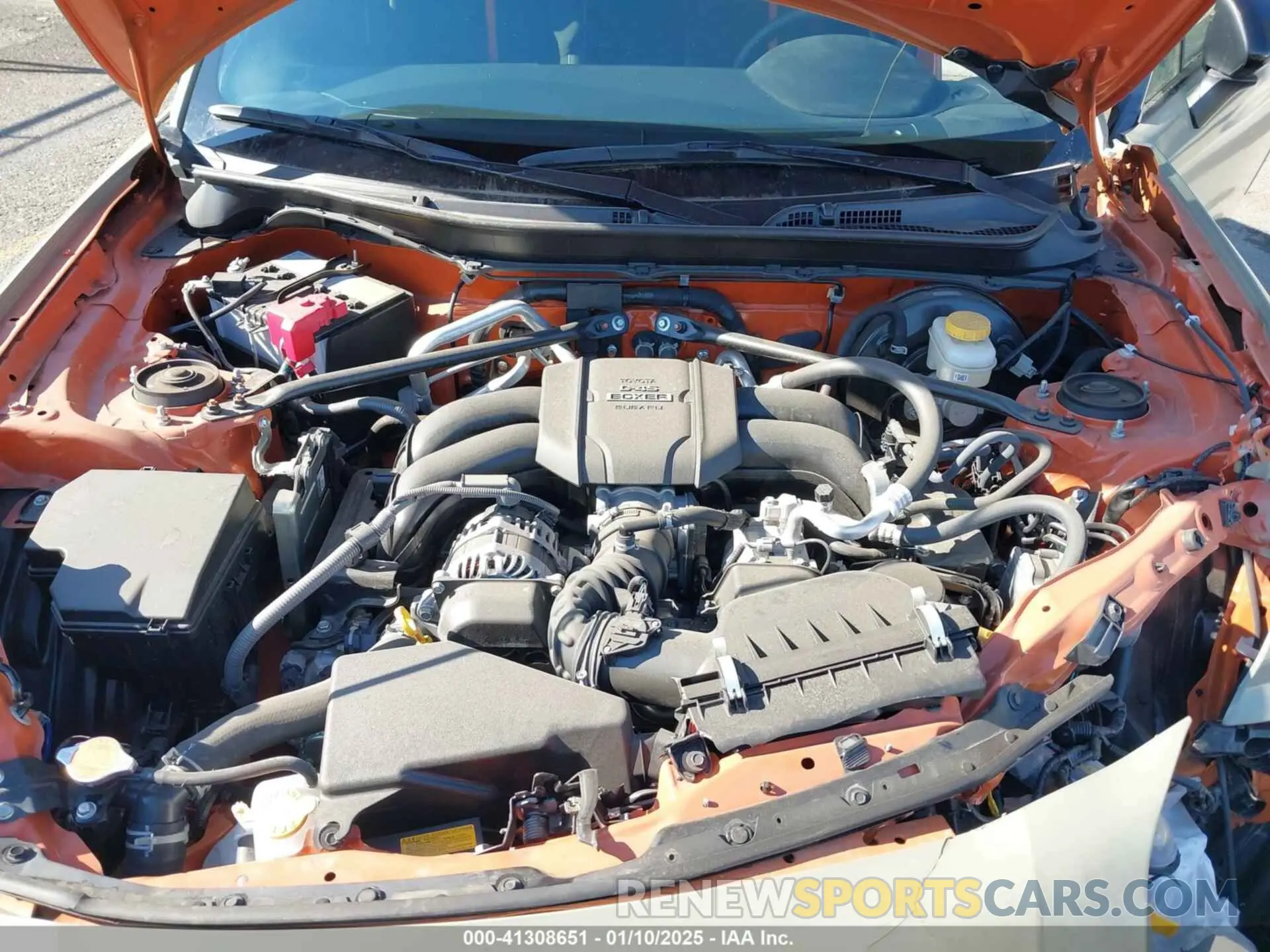 10 fotografías del automóvil dañado JF1ZNBH16P8755494 TOYOTA GR86 2023