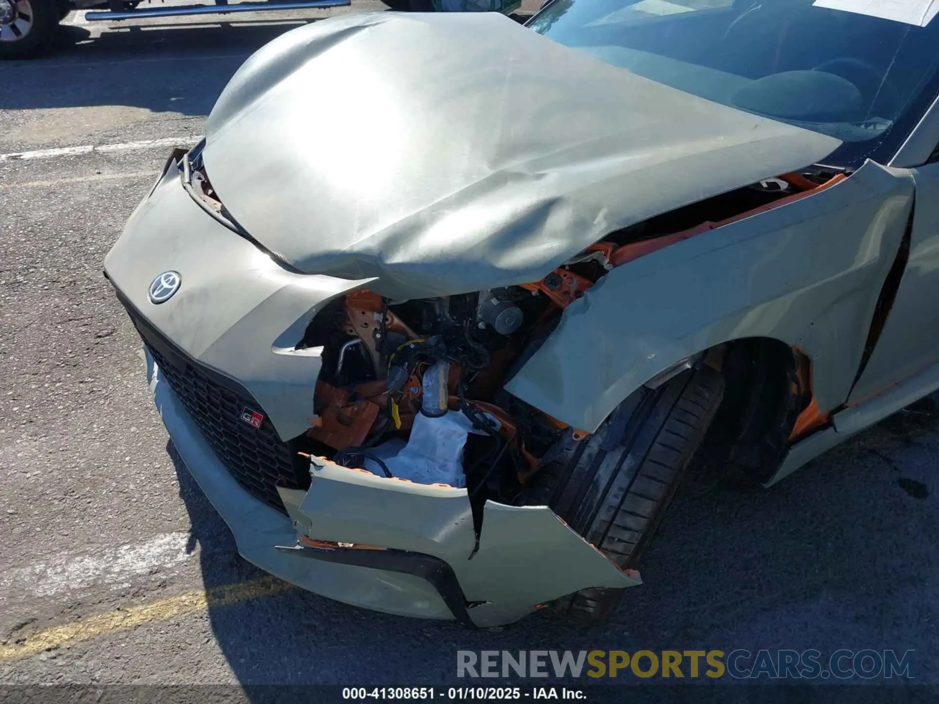 6 fotografías del automóvil dañado JF1ZNBH16P8755494 TOYOTA GR86 2023