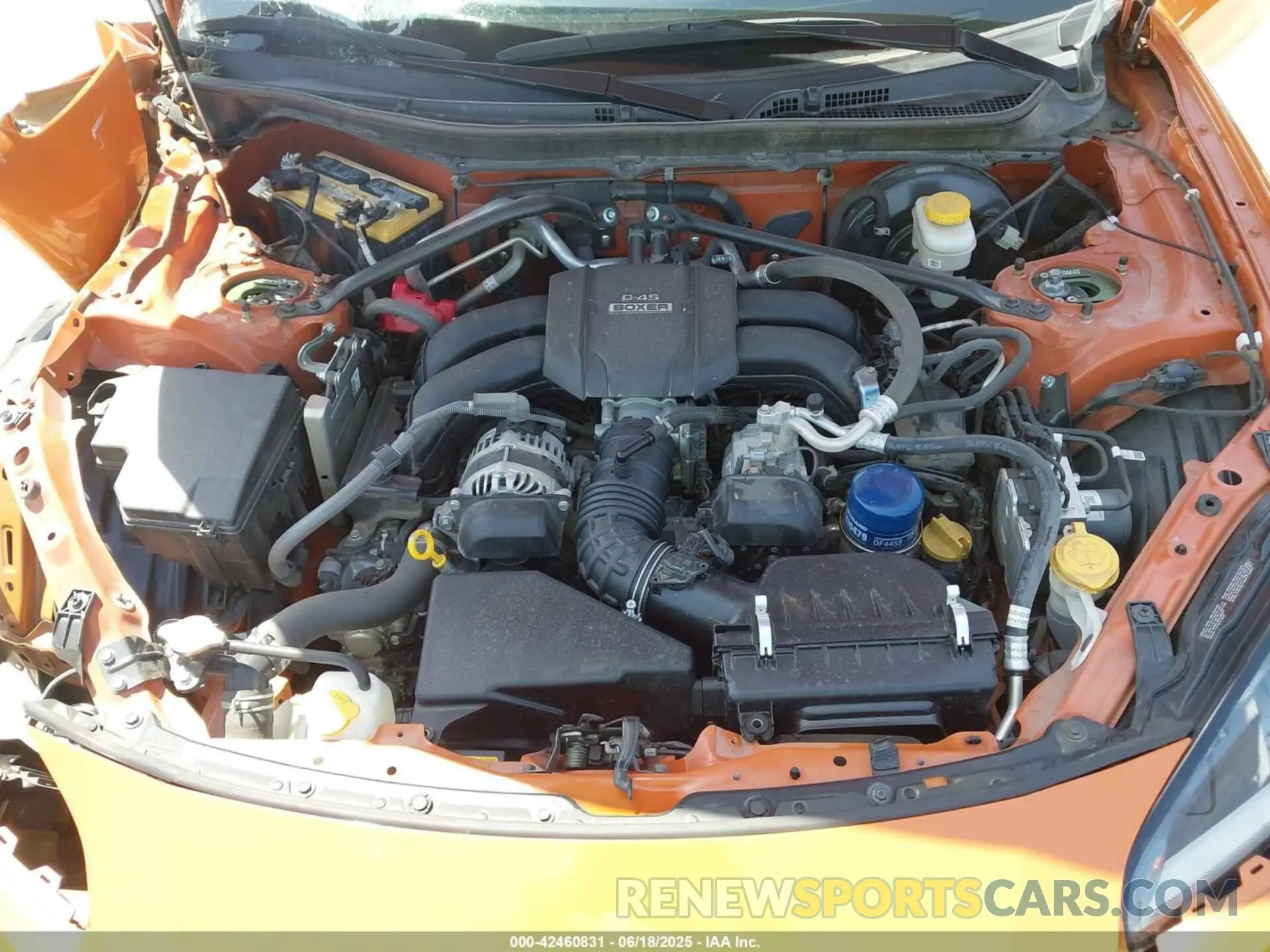 10 fotografías del automóvil dañado JF1ZNBH19P8756087 TOYOTA GR86 2023