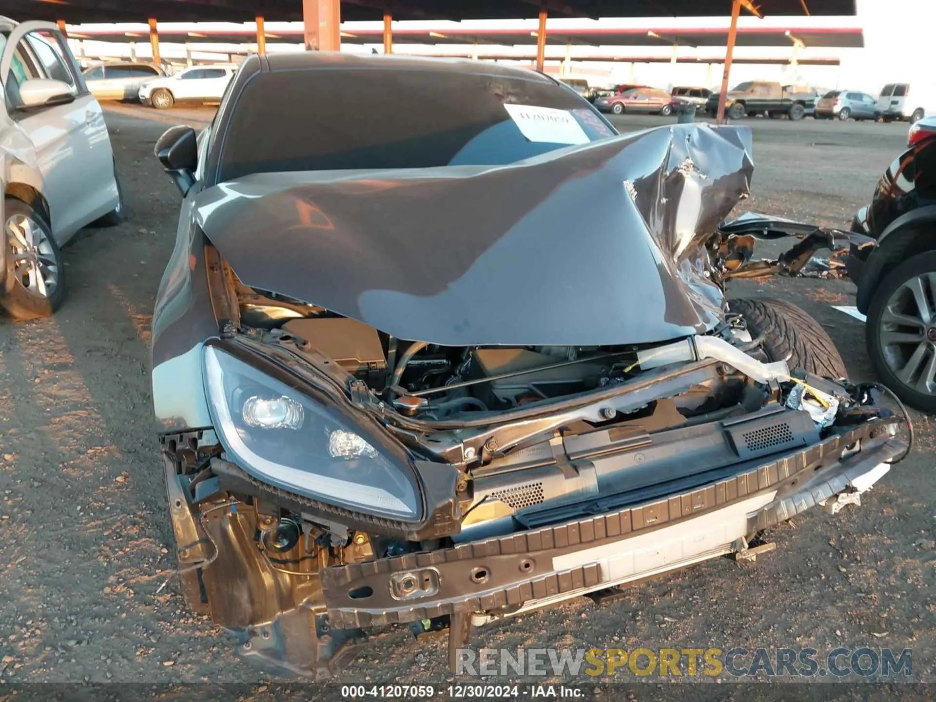 6 fotografías del automóvil dañado JF1ZNBB18R8753516 TOYOTA GR86 2024