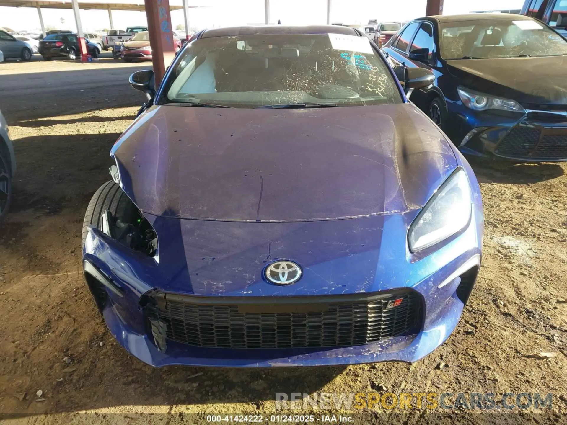11 fotografías del automóvil dañado JF1ZNBB18R9751730 TOYOTA GR86 2024