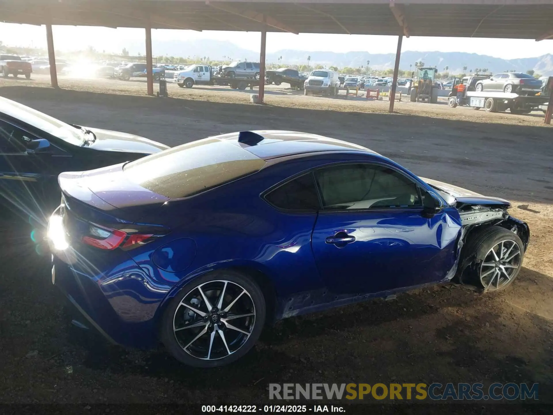 12 fotografías del automóvil dañado JF1ZNBB18R9751730 TOYOTA GR86 2024