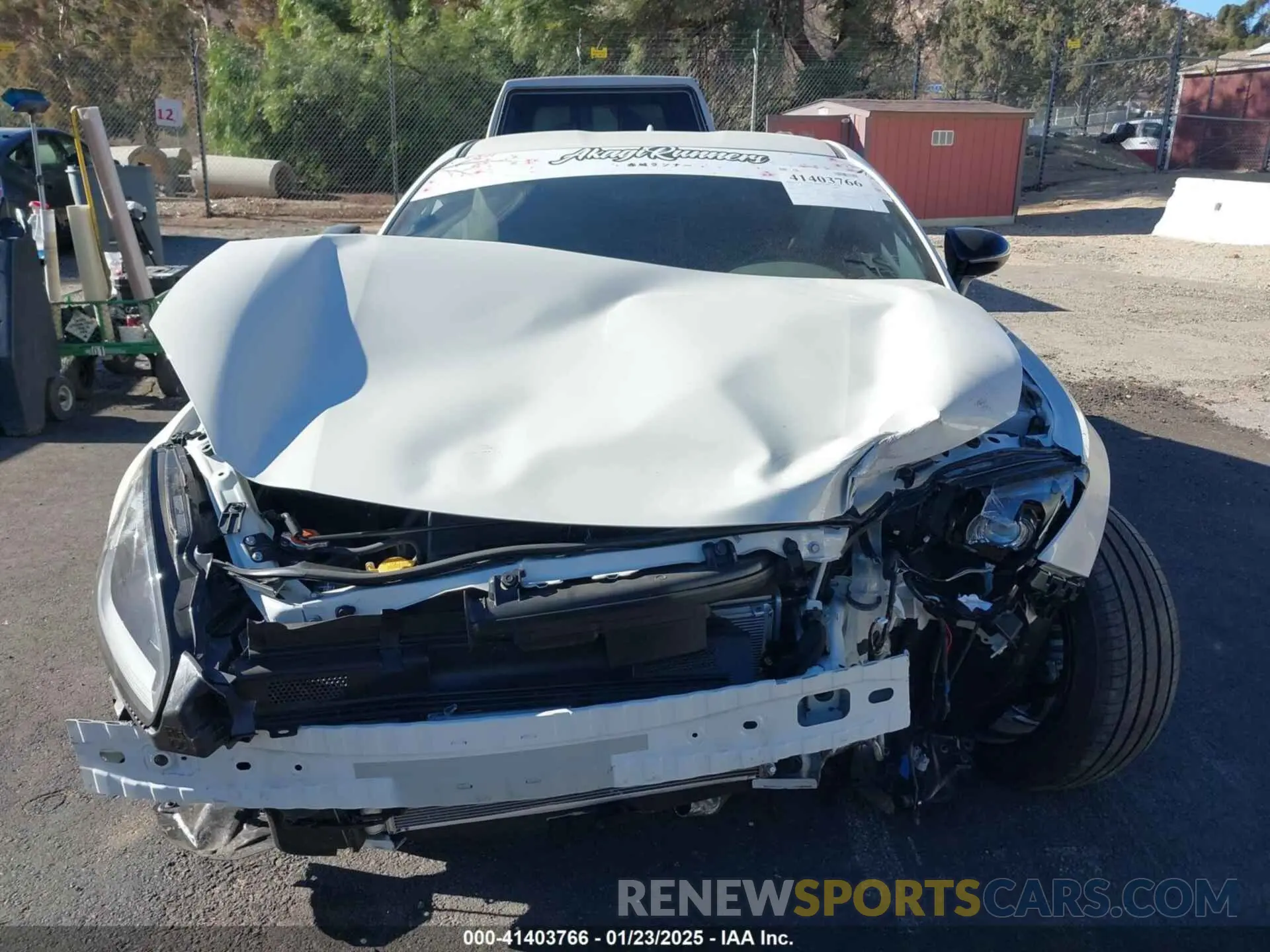 11 fotografías del automóvil dañado JF1ZNBB1XR8757244 TOYOTA GR86 2024