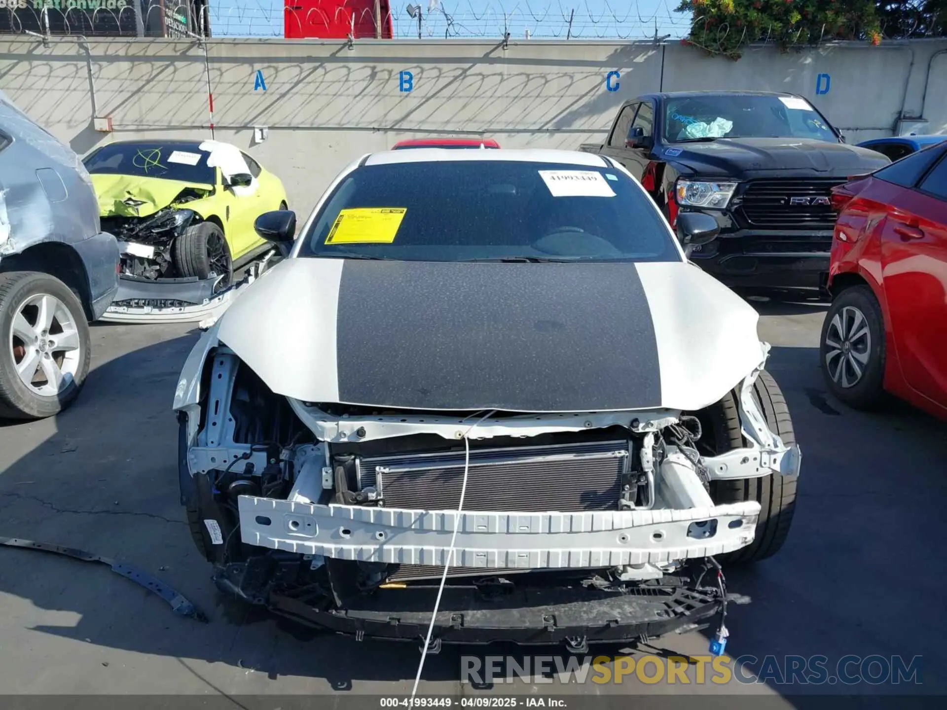 12 fotografías del automóvil dañado JF1ZNBM10R9751489 TOYOTA GR86 2024