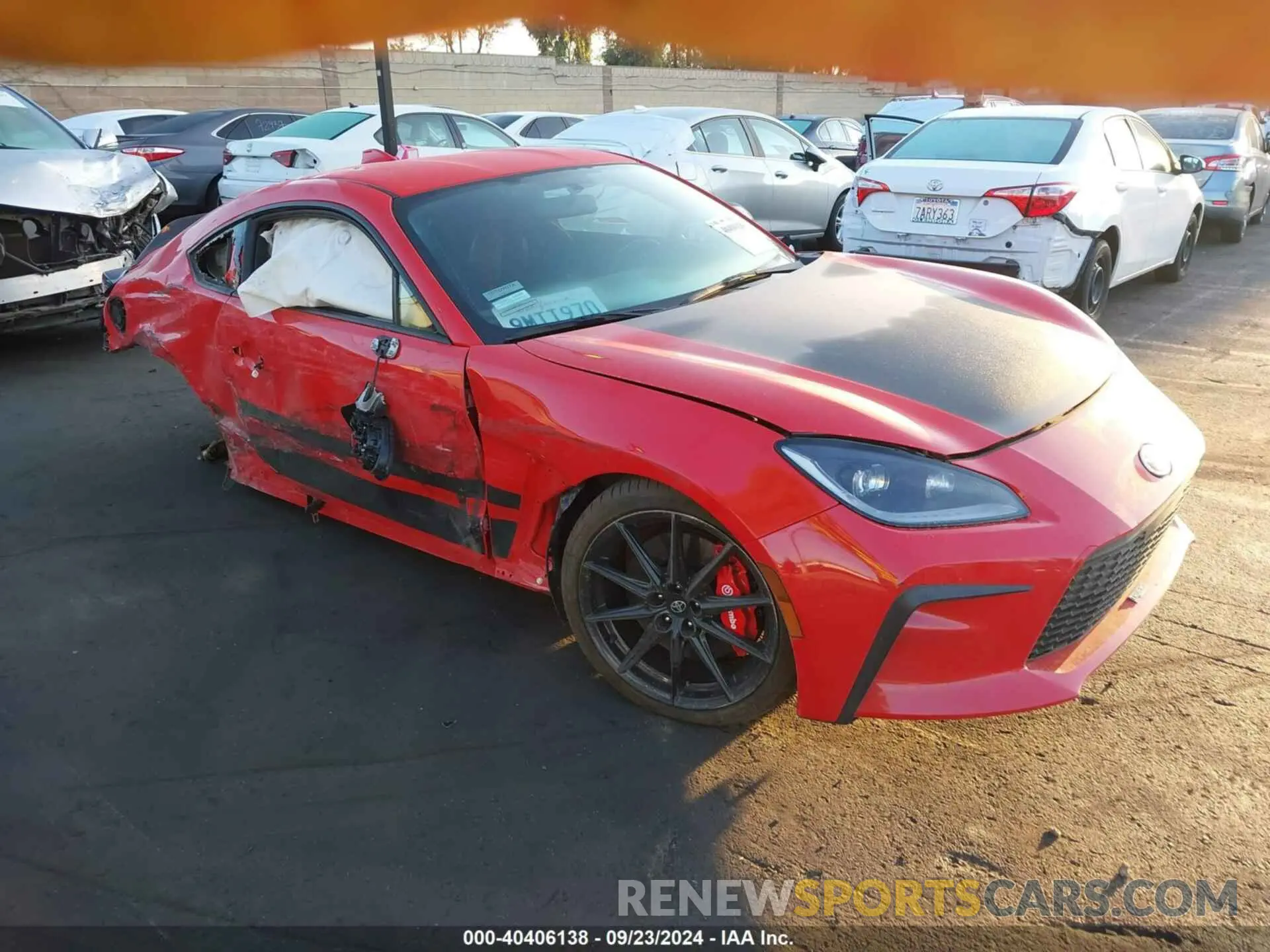 1 fotografías del automóvil dañado JF1ZNBM11R8752608 TOYOTA GR86 2024