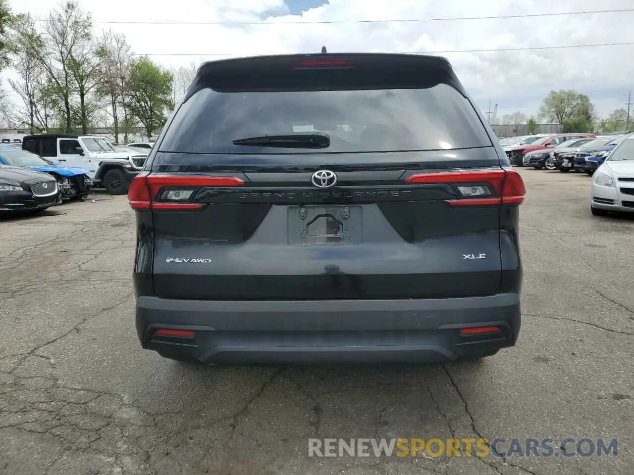 6 fotografías del automóvil dañado 5TDACAB5XRS018705 TOYOTA GRAND HIGH 2024