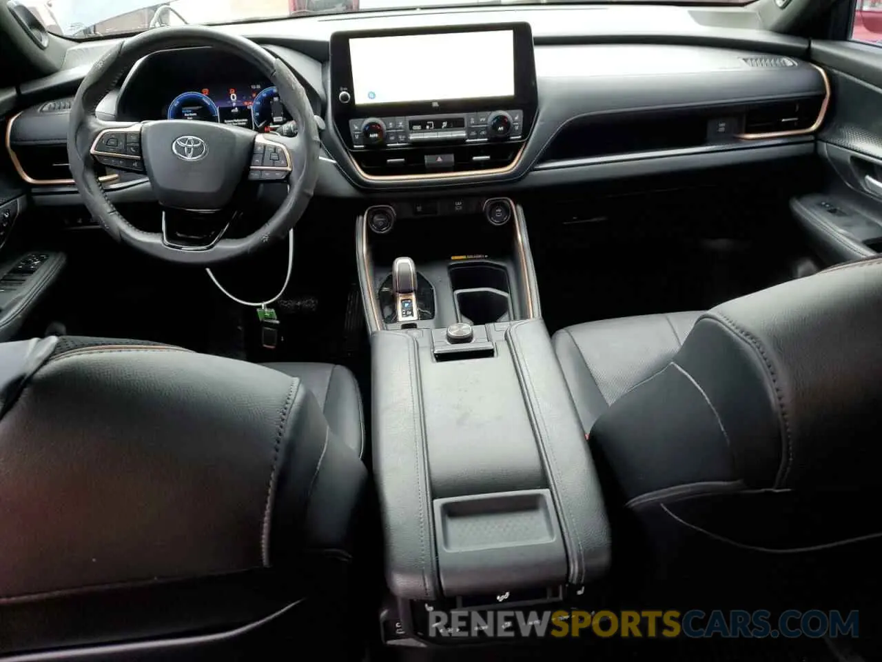 8 fotografías del automóvil dañado 5TDADAB54RS003338 TOYOTA GRAND HIGH 2024
