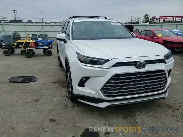 12 fotografías del automóvil dañado 5TDADAB54RS007650 TOYOTA GRAND HIGH 2024