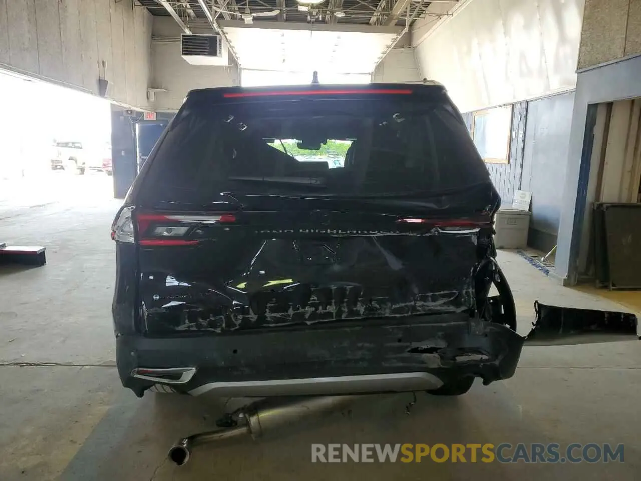 6 fotografías del automóvil dañado 5TDADAB59SS015085 TOYOTA GRAND HIGH 2025