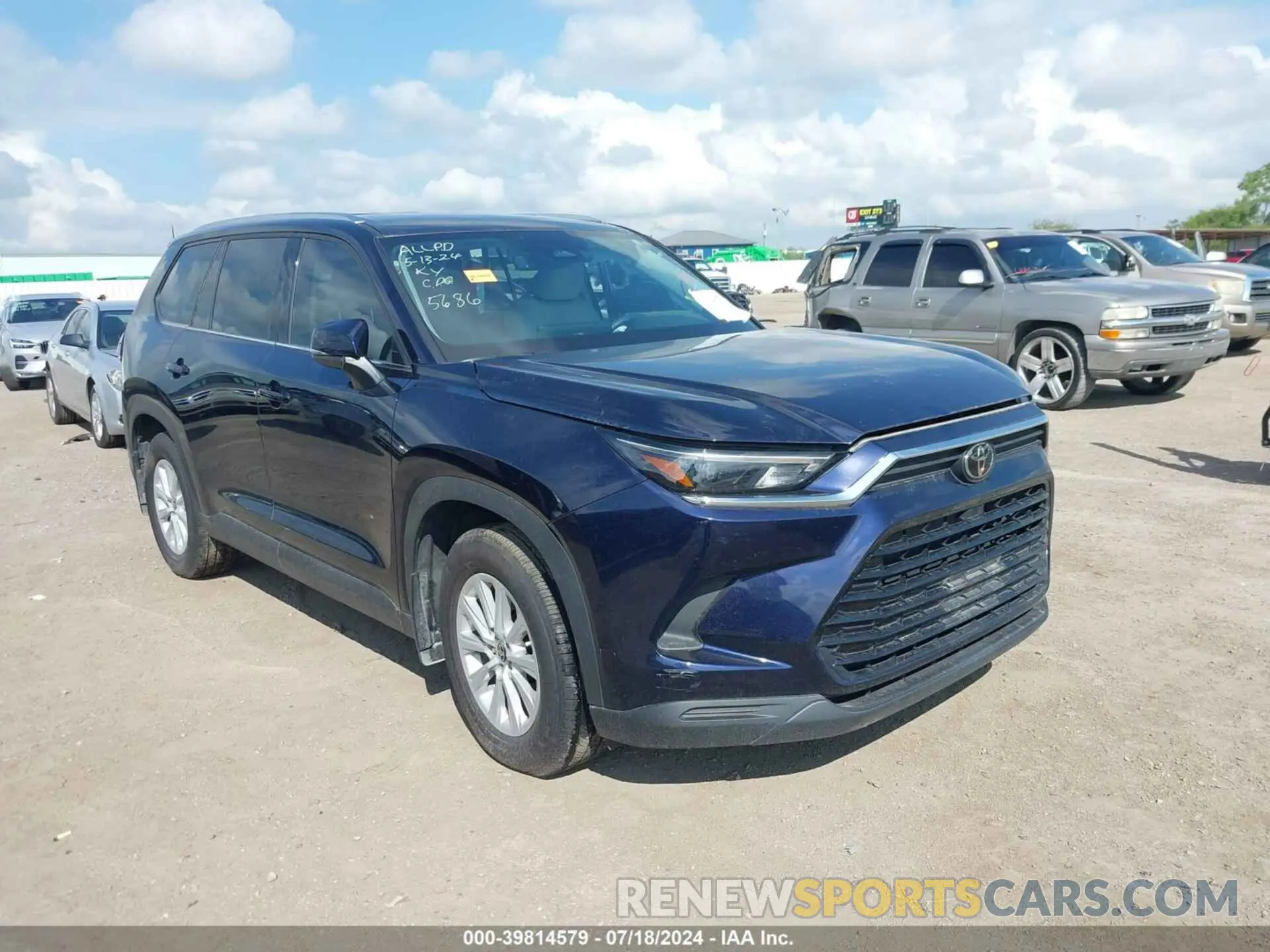 1 fotografías del automóvil dañado 5TDAAAA51RS005686 TOYOTA GRAND HIGHLANDER 2024