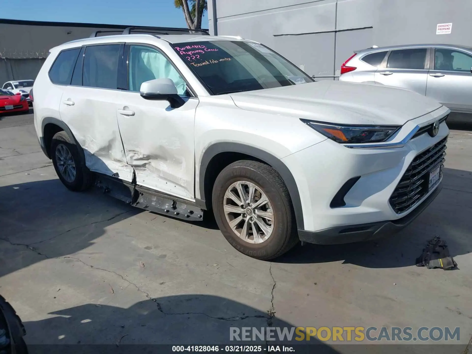 1 fotografías del automóvil dañado 5TDAAAA55RS013662 TOYOTA GRAND HIGHLANDER 2024