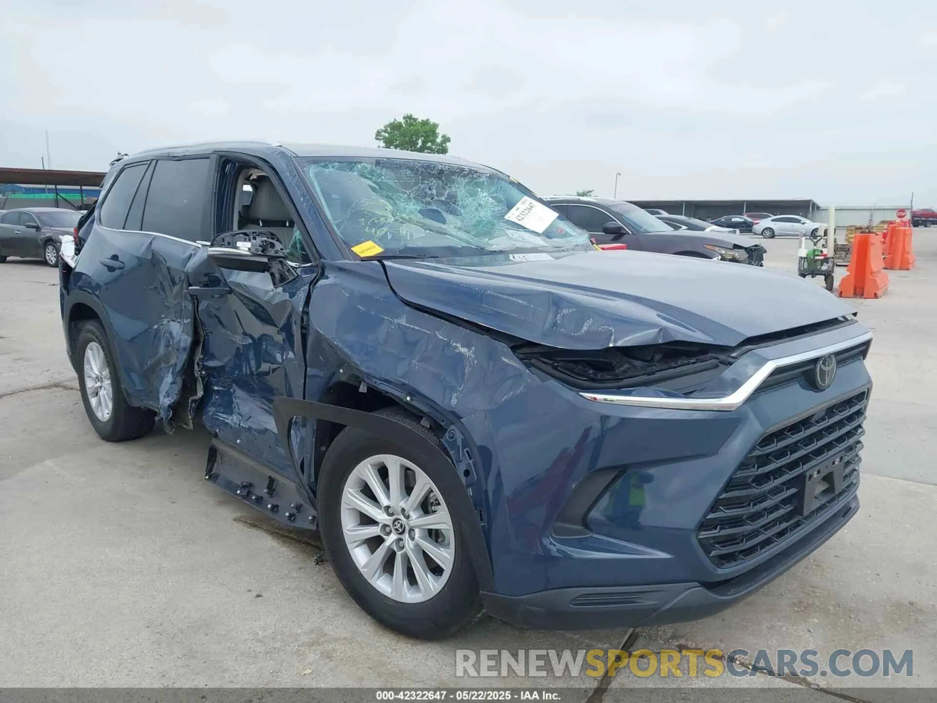 1 fotografías del automóvil dañado 5TDAAAA58RS001795 TOYOTA GRAND HIGHLANDER 2024