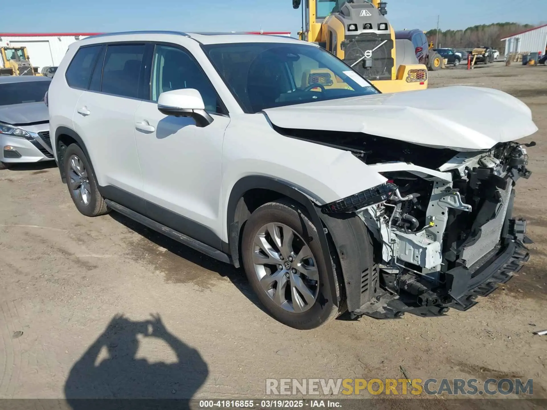 1 fotografías del automóvil dañado 5TDAAAA59RS013969 TOYOTA GRAND HIGHLANDER 2024