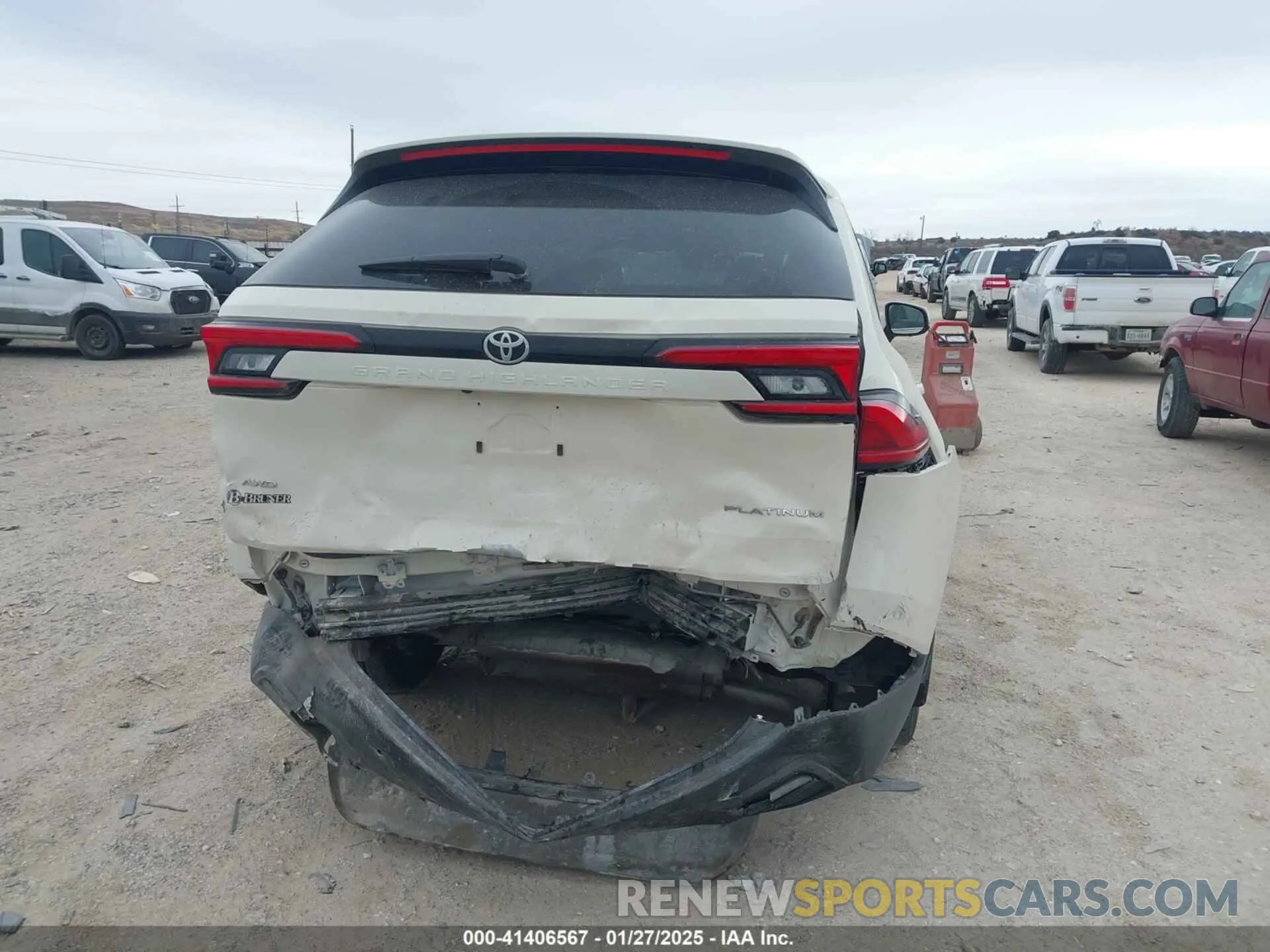 16 fotografías del automóvil dañado 5TDAAAB50RS042470 TOYOTA GRAND HIGHLANDER 2024