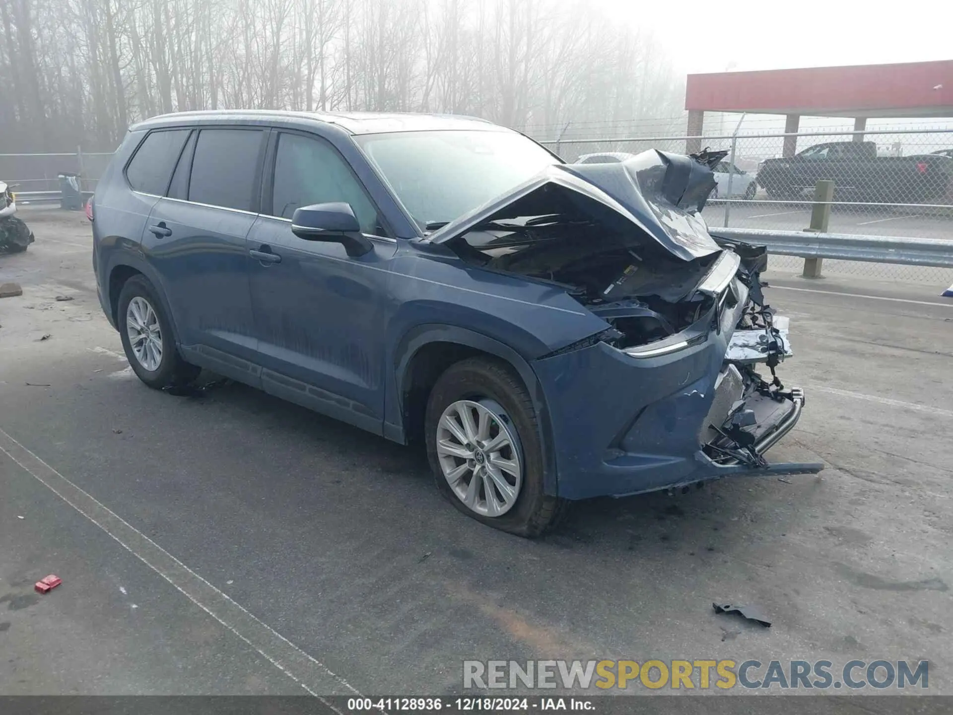 1 fotografías del automóvil dañado 5TDAAAB51RS021434 TOYOTA GRAND HIGHLANDER 2024