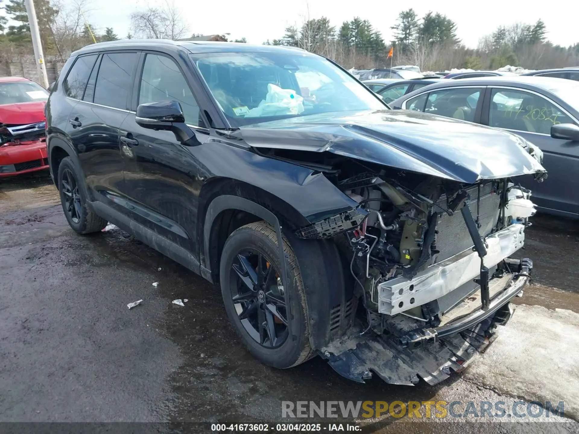 1 fotografías del automóvil dañado 5TDAAAB52RS031096 TOYOTA GRAND HIGHLANDER 2024