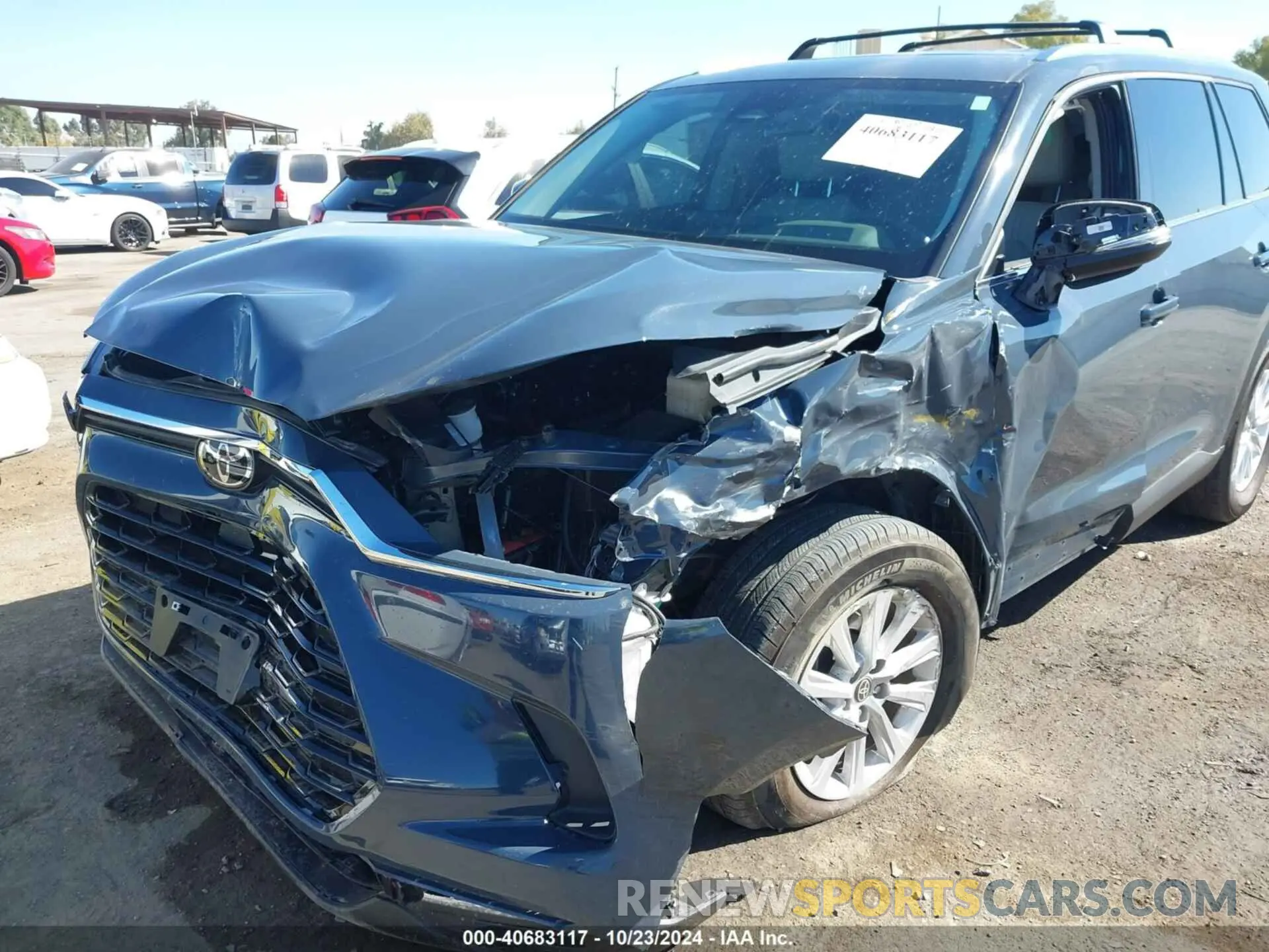 6 fotografías del automóvil dañado 5TDAAAB52RS034354 TOYOTA GRAND HIGHLANDER 2024