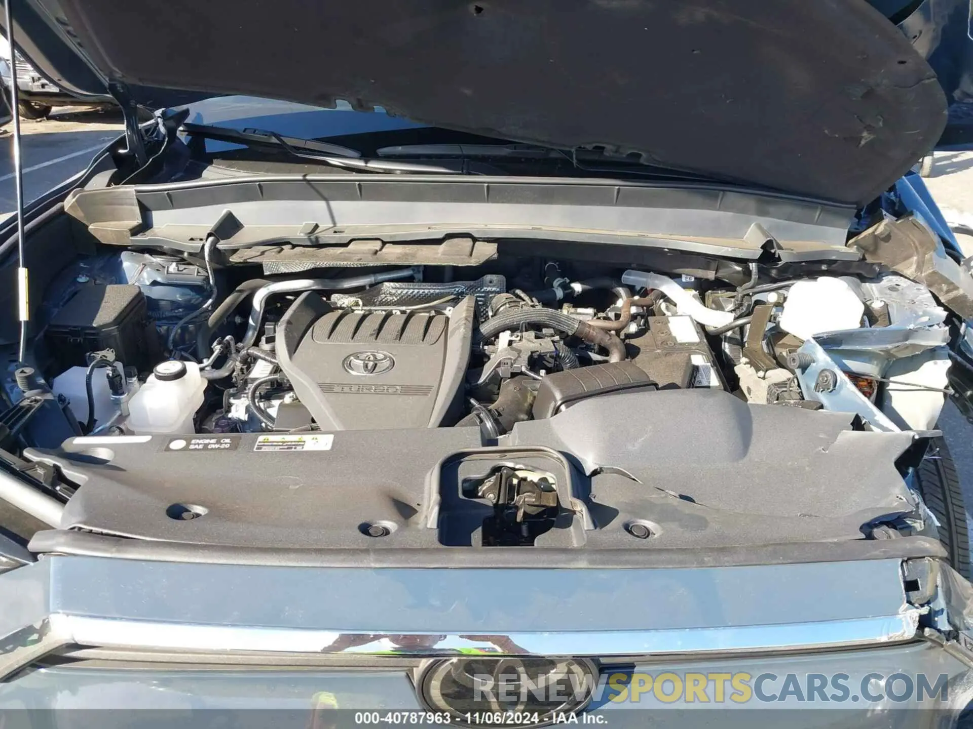 10 fotografías del automóvil dañado 5TDAAAB58RS000676 TOYOTA GRAND HIGHLANDER 2024