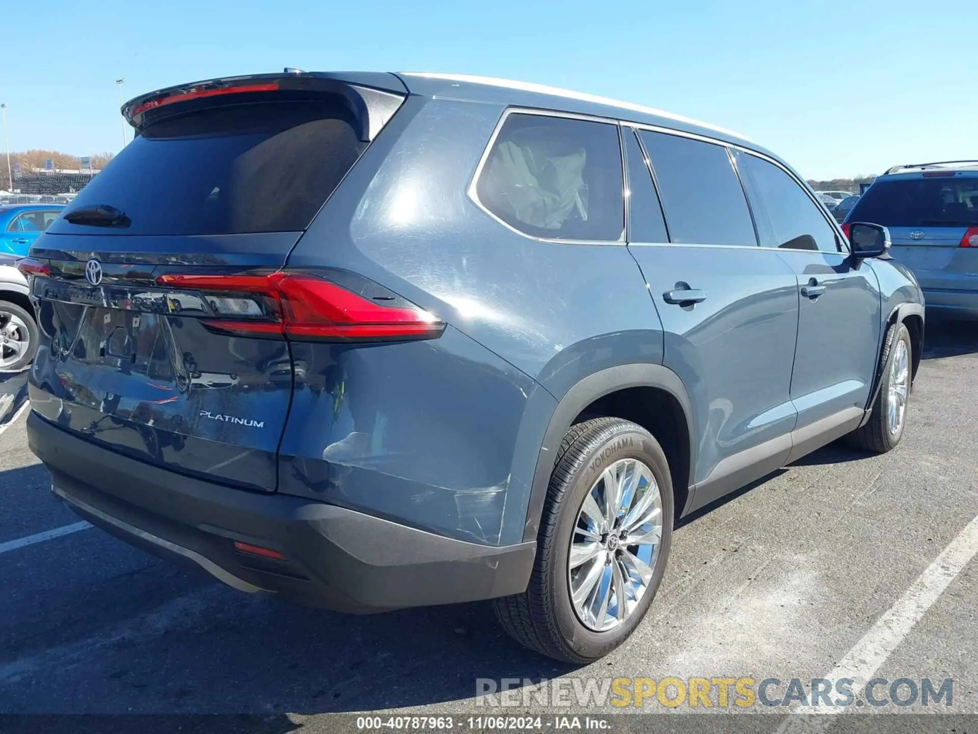 4 fotografías del automóvil dañado 5TDAAAB58RS000676 TOYOTA GRAND HIGHLANDER 2024