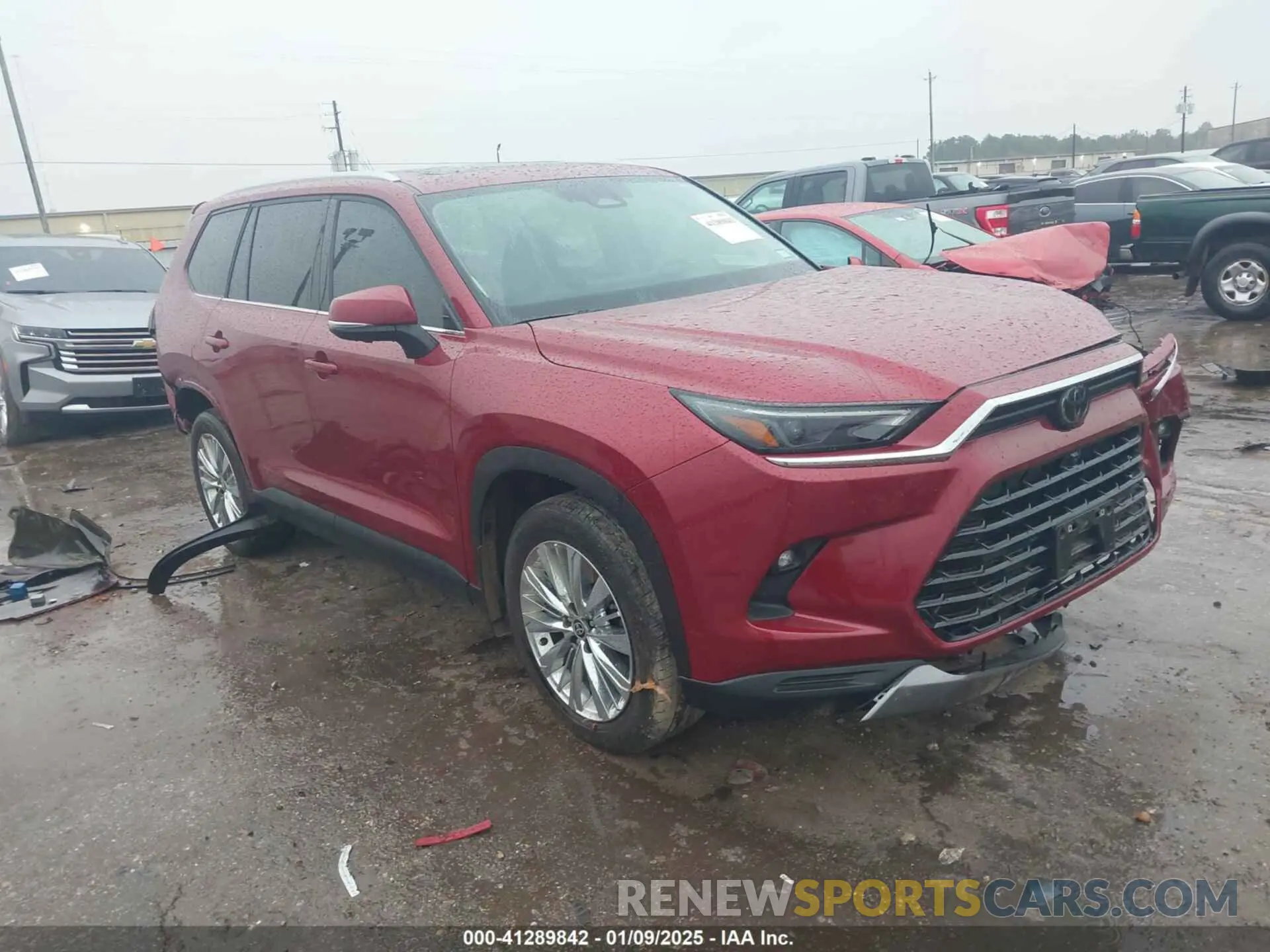 1 fotografías del automóvil dañado 5TDAAAB58RS030941 TOYOTA GRAND HIGHLANDER 2024