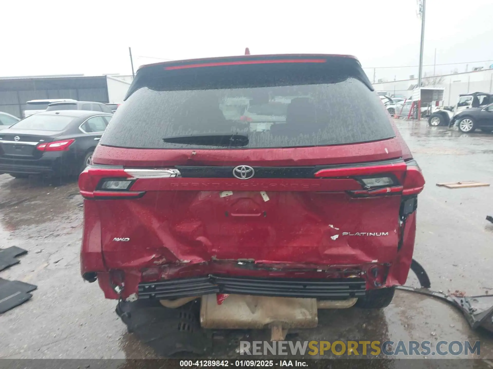 16 fotografías del automóvil dañado 5TDAAAB58RS030941 TOYOTA GRAND HIGHLANDER 2024