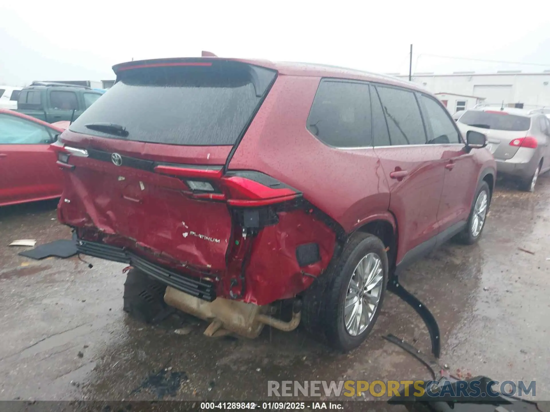 4 fotografías del automóvil dañado 5TDAAAB58RS030941 TOYOTA GRAND HIGHLANDER 2024