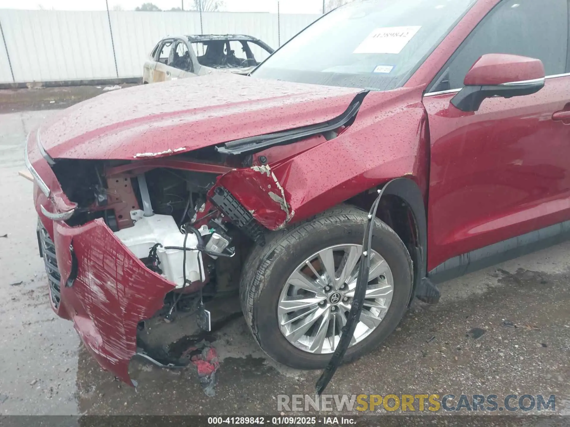 6 fotografías del automóvil dañado 5TDAAAB58RS030941 TOYOTA GRAND HIGHLANDER 2024