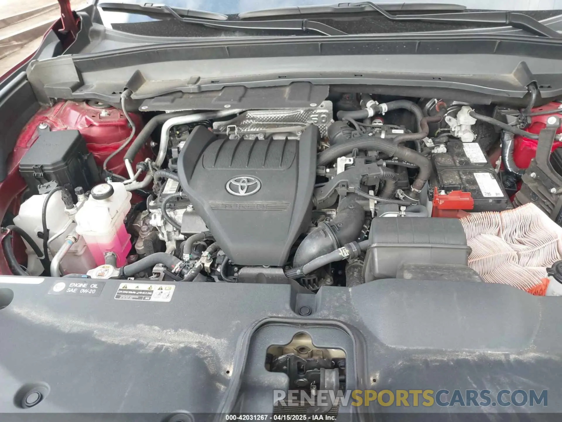 10 fotografías del automóvil dañado 5TDAAAB58RS035976 TOYOTA GRAND HIGHLANDER 2024
