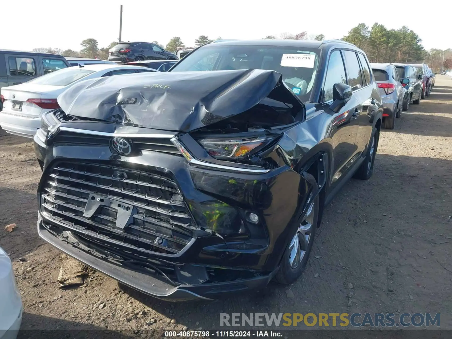12 fotografías del automóvil dañado 5TDAAAB58RS056665 TOYOTA GRAND HIGHLANDER 2024