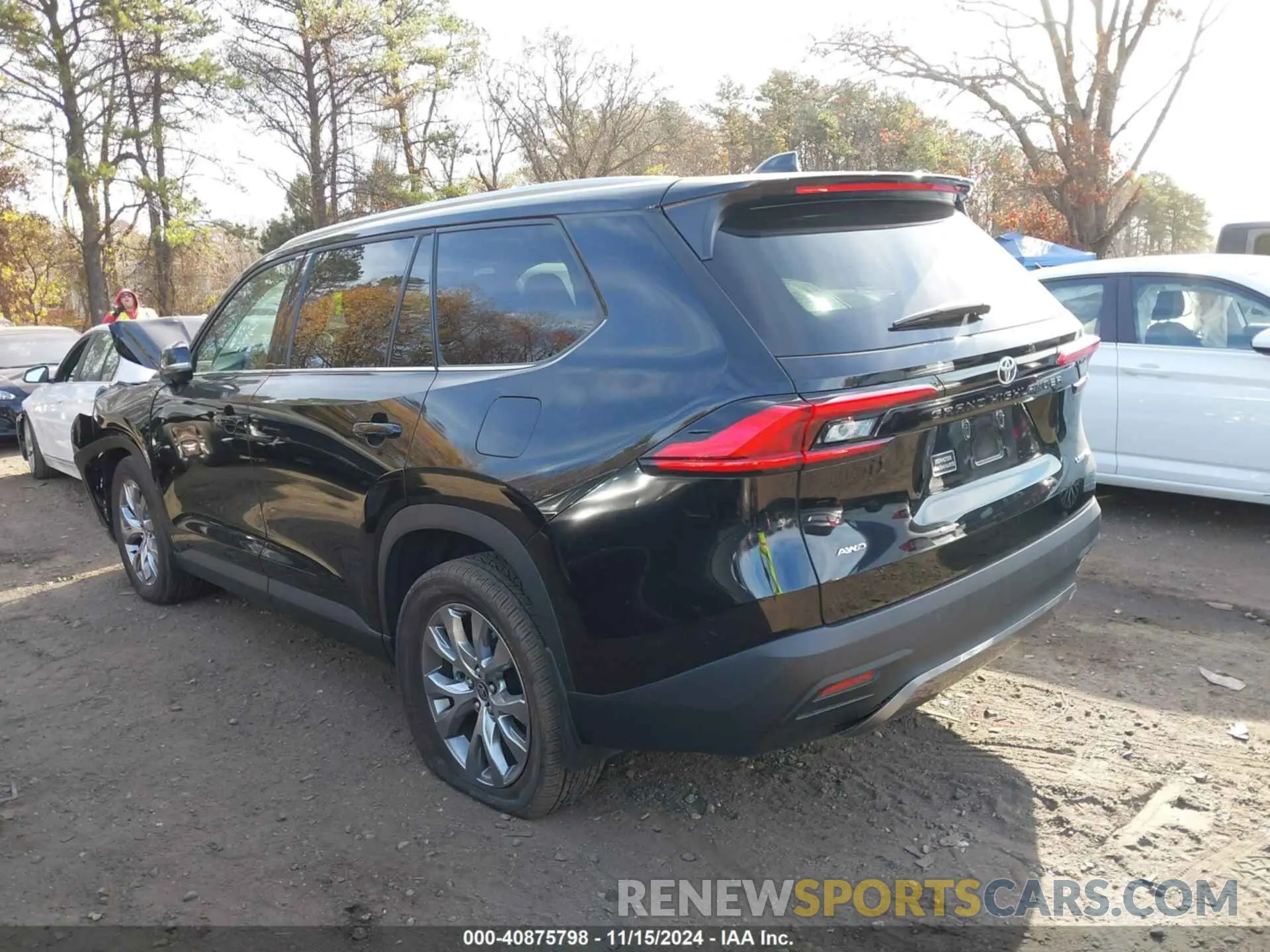 14 fotografías del automóvil dañado 5TDAAAB58RS056665 TOYOTA GRAND HIGHLANDER 2024