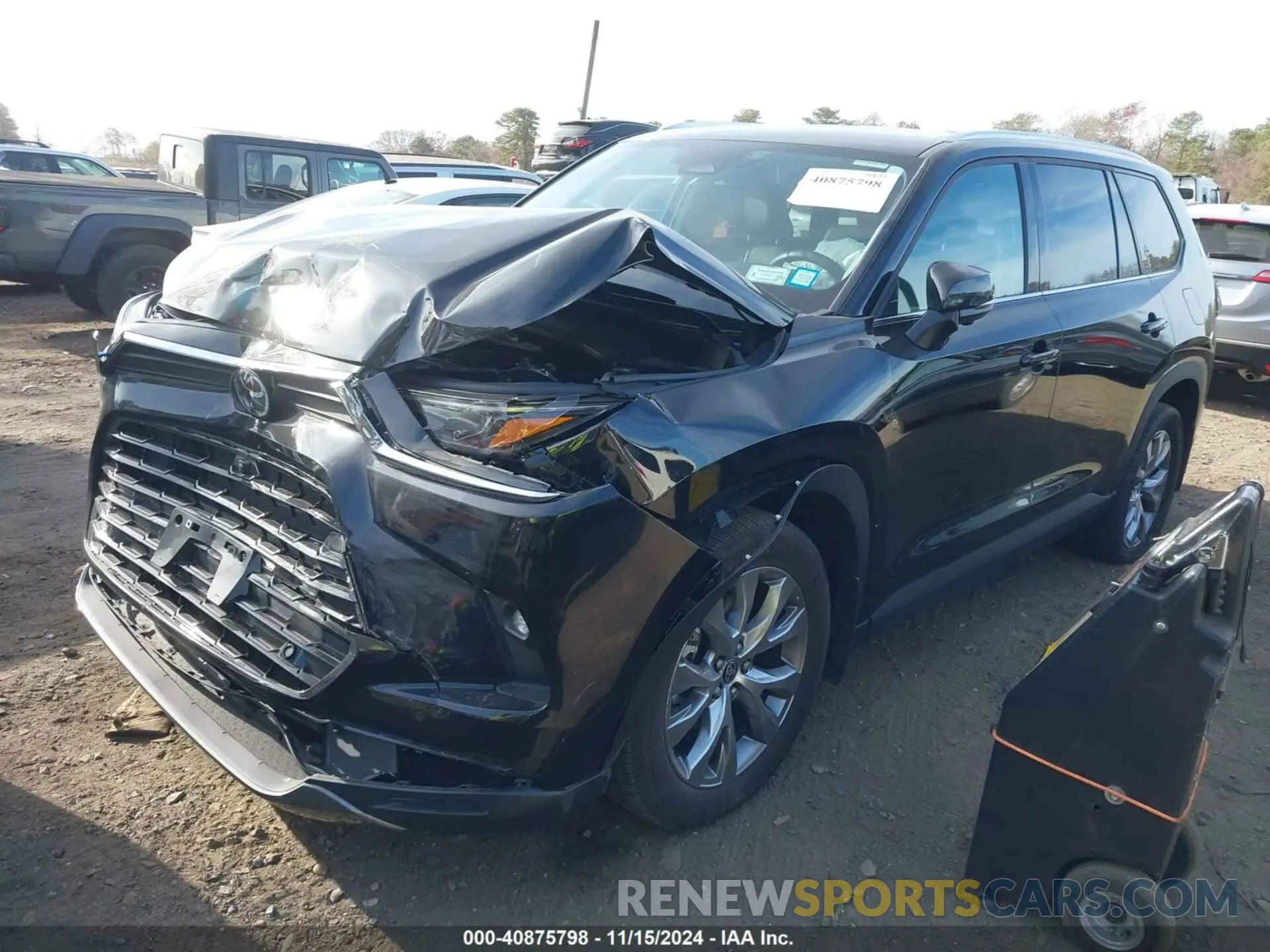 6 fotografías del automóvil dañado 5TDAAAB58RS056665 TOYOTA GRAND HIGHLANDER 2024