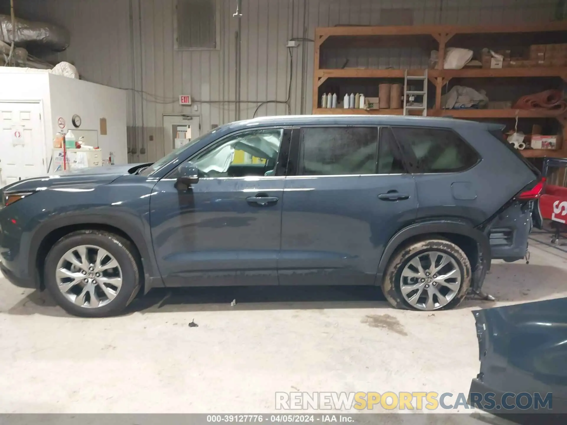 15 fotografías del automóvil dañado 5TDAAAB59RS011556 TOYOTA GRAND HIGHLANDER 2024
