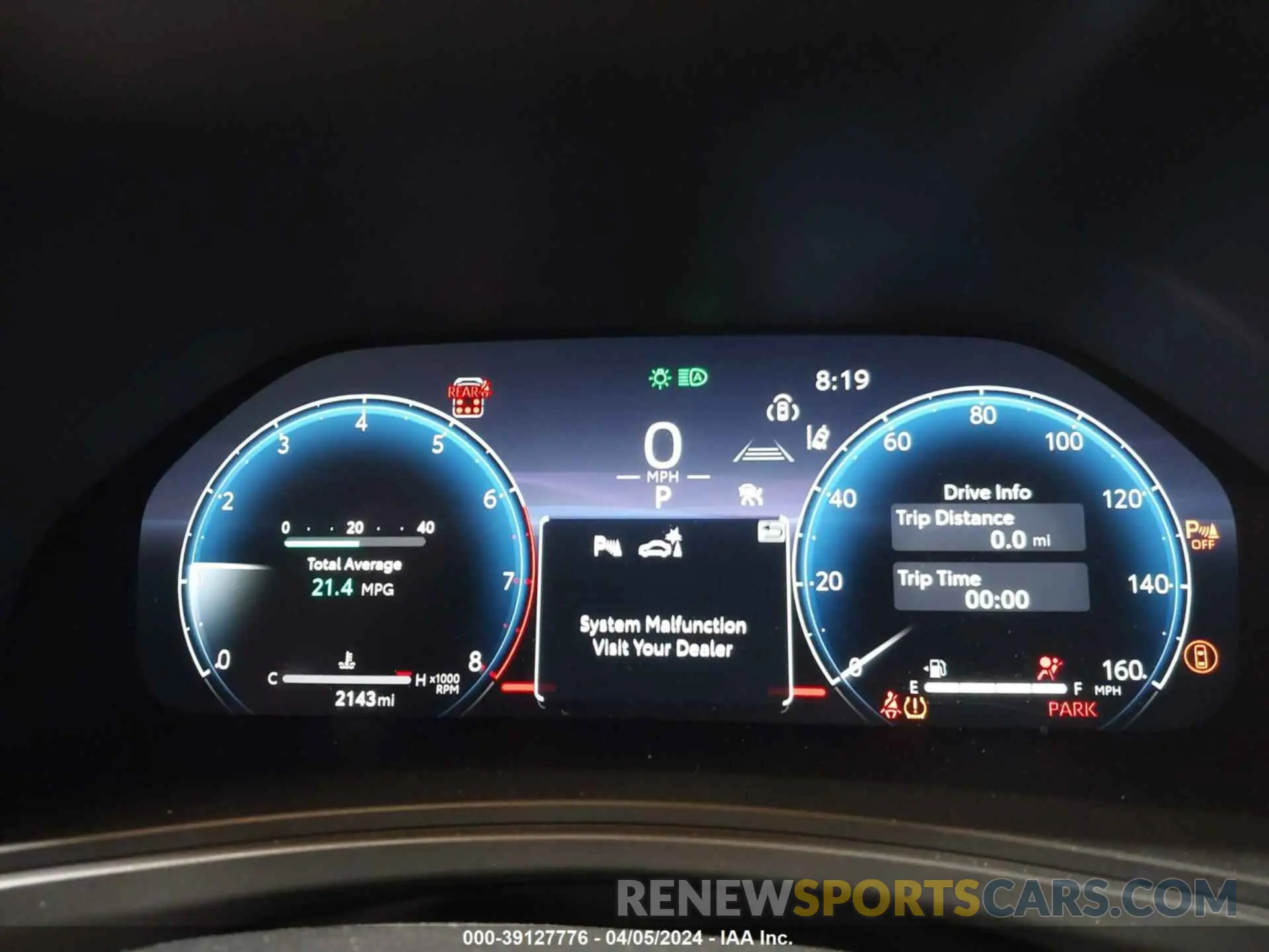 7 fotografías del automóvil dañado 5TDAAAB59RS011556 TOYOTA GRAND HIGHLANDER 2024