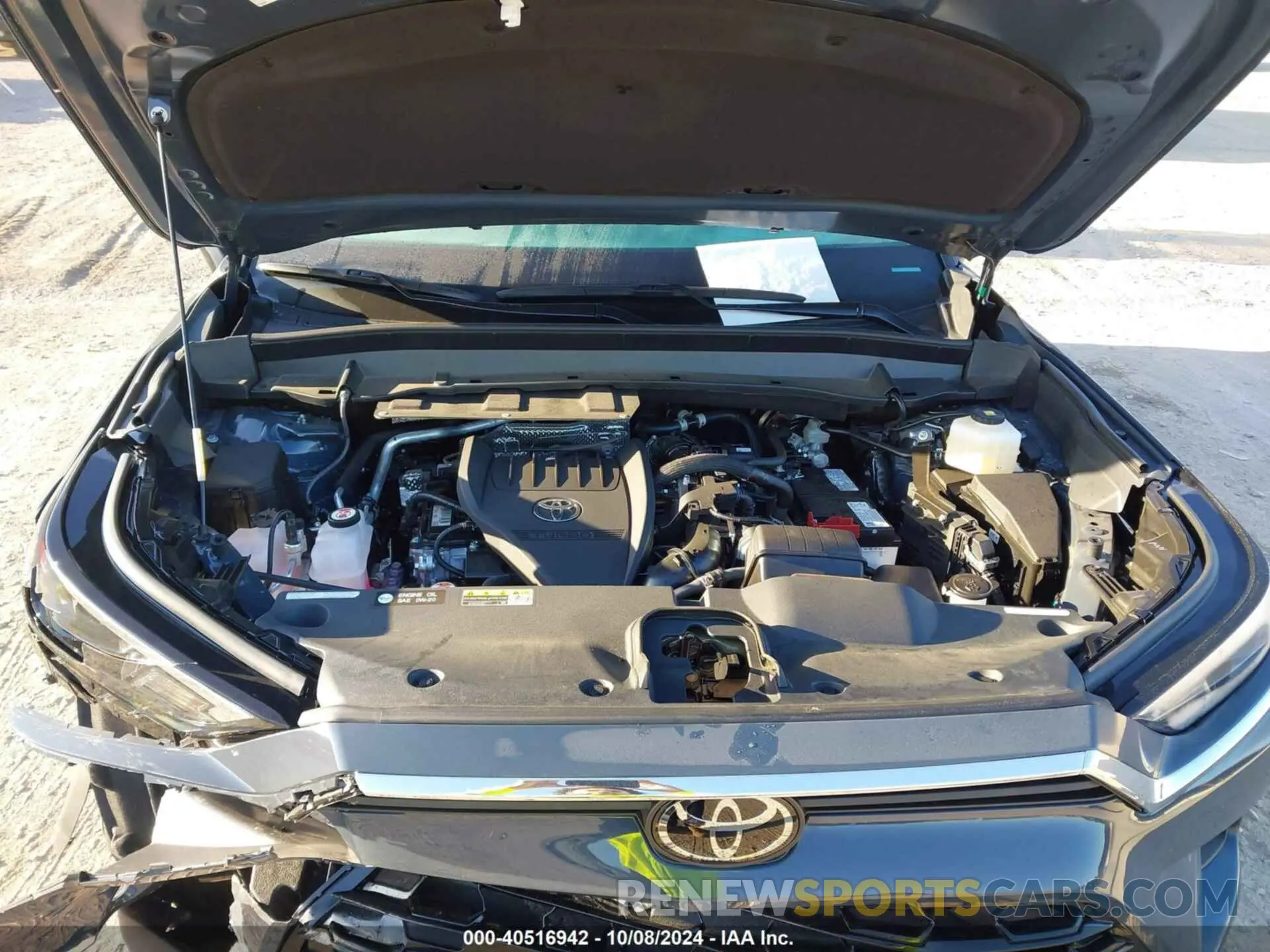 10 fotografías del automóvil dañado 5TDAAAB59RS050390 TOYOTA GRAND HIGHLANDER 2024