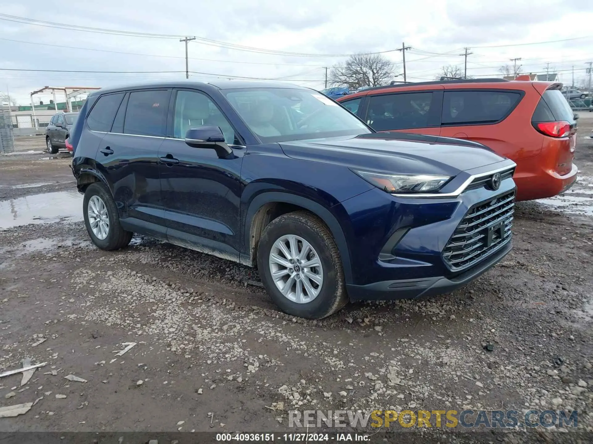 1 fotografías del automóvil dañado 5TDACAB50RS008054 TOYOTA GRAND HIGHLANDER 2024