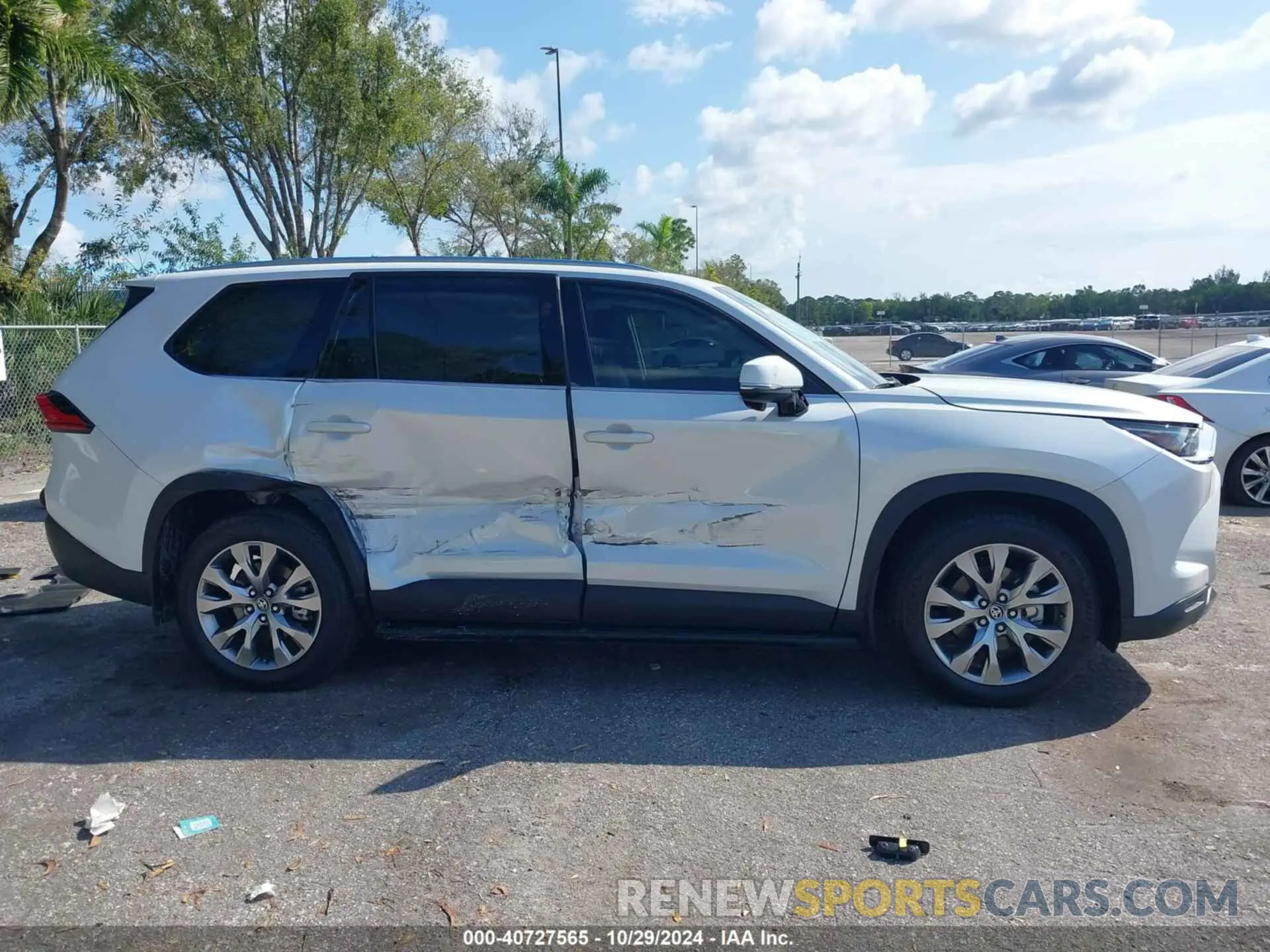 13 fotografías del automóvil dañado 5TDACAB52RS012669 TOYOTA GRAND HIGHLANDER 2024
