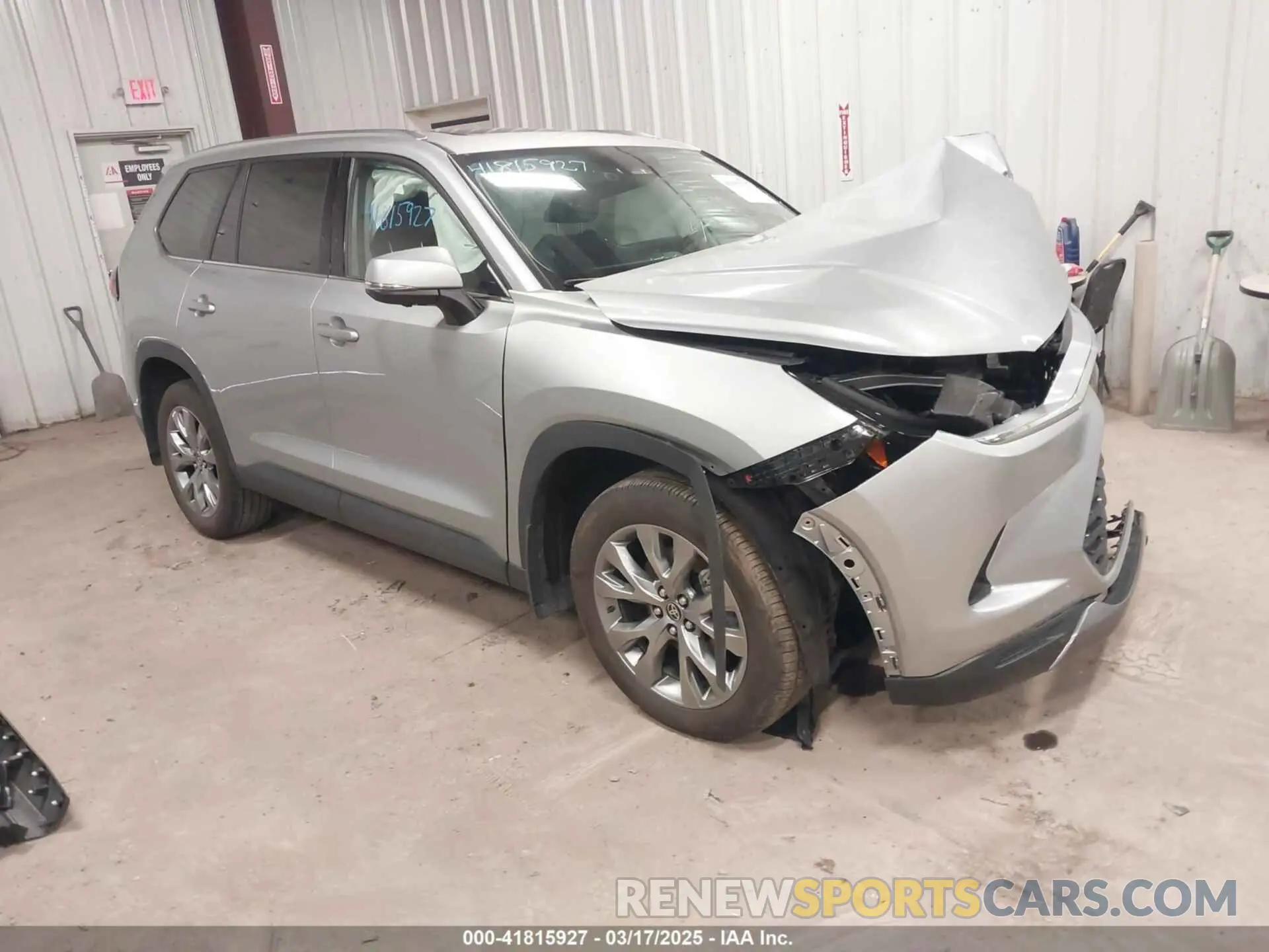 1 fotografías del automóvil dañado 5TDACAB56RS002775 TOYOTA GRAND HIGHLANDER 2024