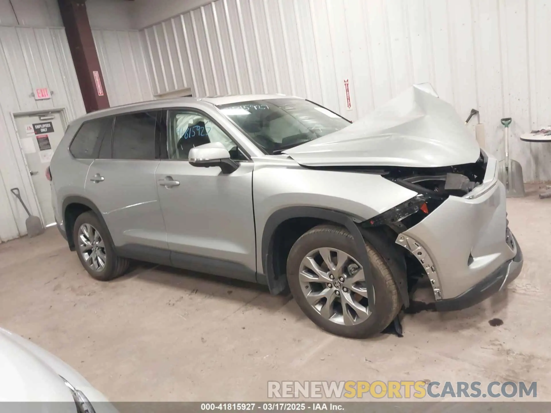 13 fotografías del automóvil dañado 5TDACAB56RS002775 TOYOTA GRAND HIGHLANDER 2024