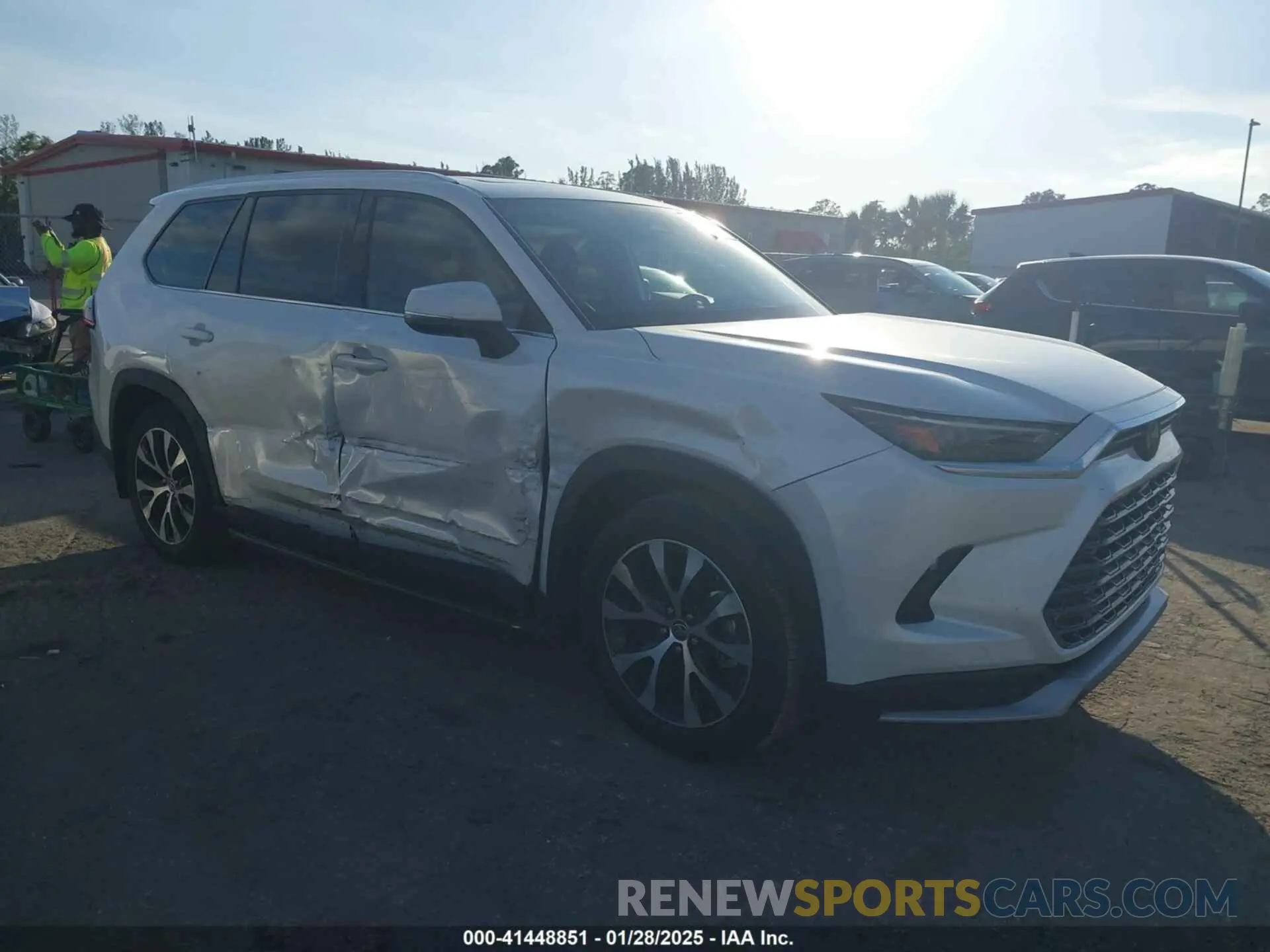 1 fotografías del automóvil dañado 5TDADAB53RS006554 TOYOTA GRAND HIGHLANDER 2024