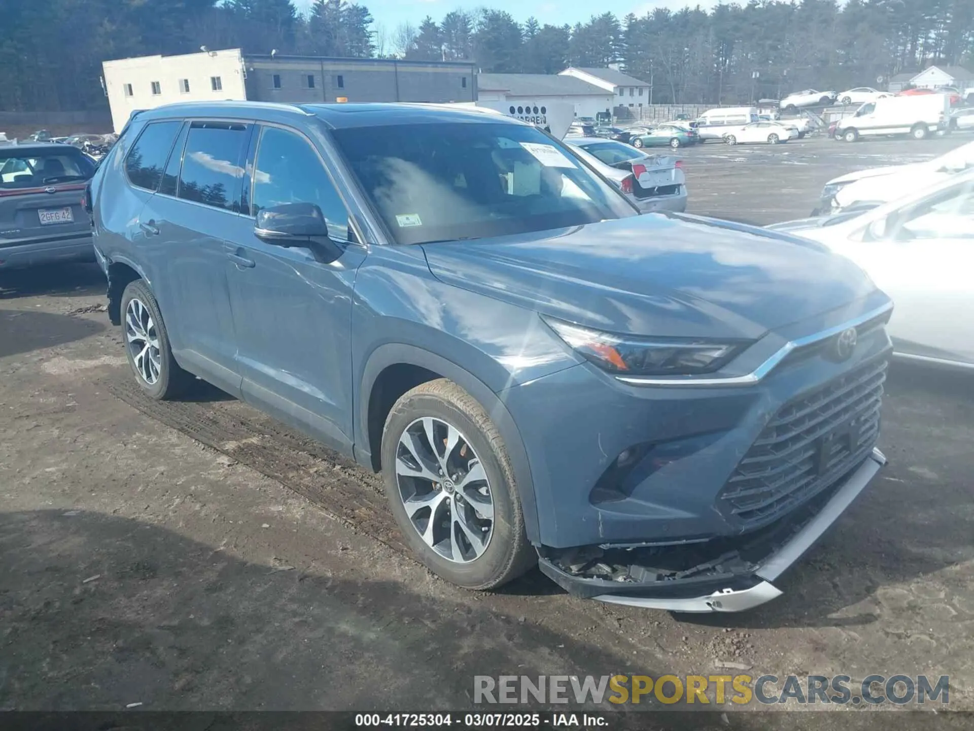 1 fotografías del automóvil dañado 5TDADAB58RS000426 TOYOTA GRAND HIGHLANDER 2024