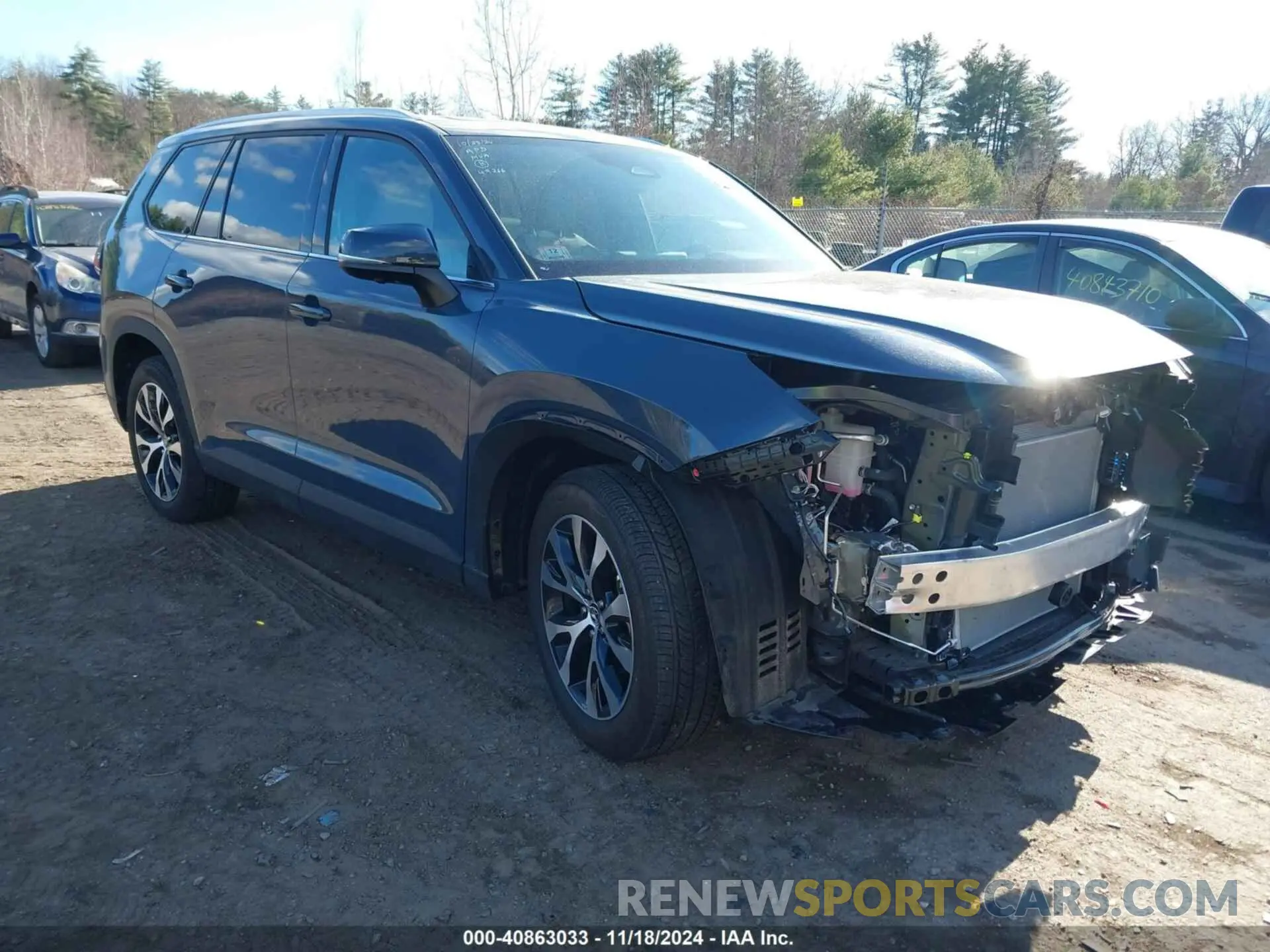 1 fotografías del automóvil dañado 5TDADAB59RS004811 TOYOTA GRAND HIGHLANDER 2024